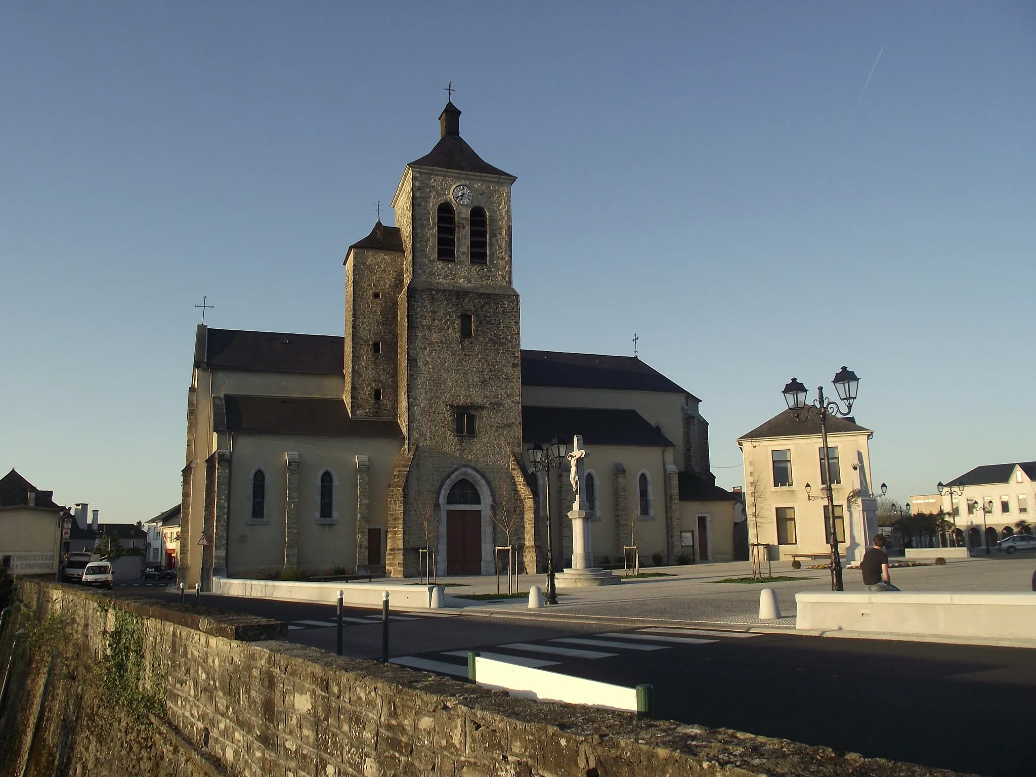 Photo showing: Église Saint-Vincent-Diacre de Coarraze (Pyrénées-Atlantiques, France)