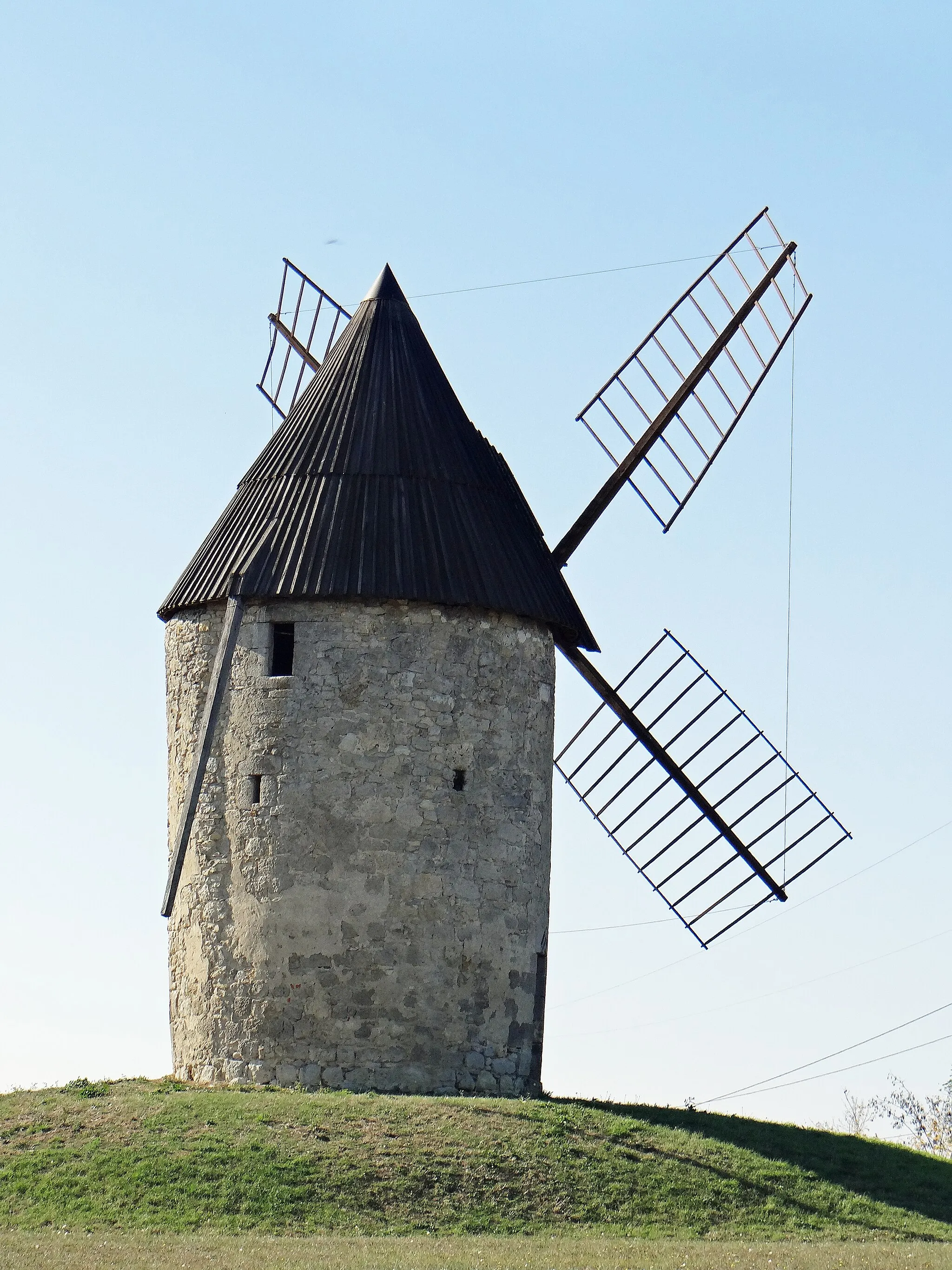 Photo showing: Foulayronnes - Moulin à Monbran