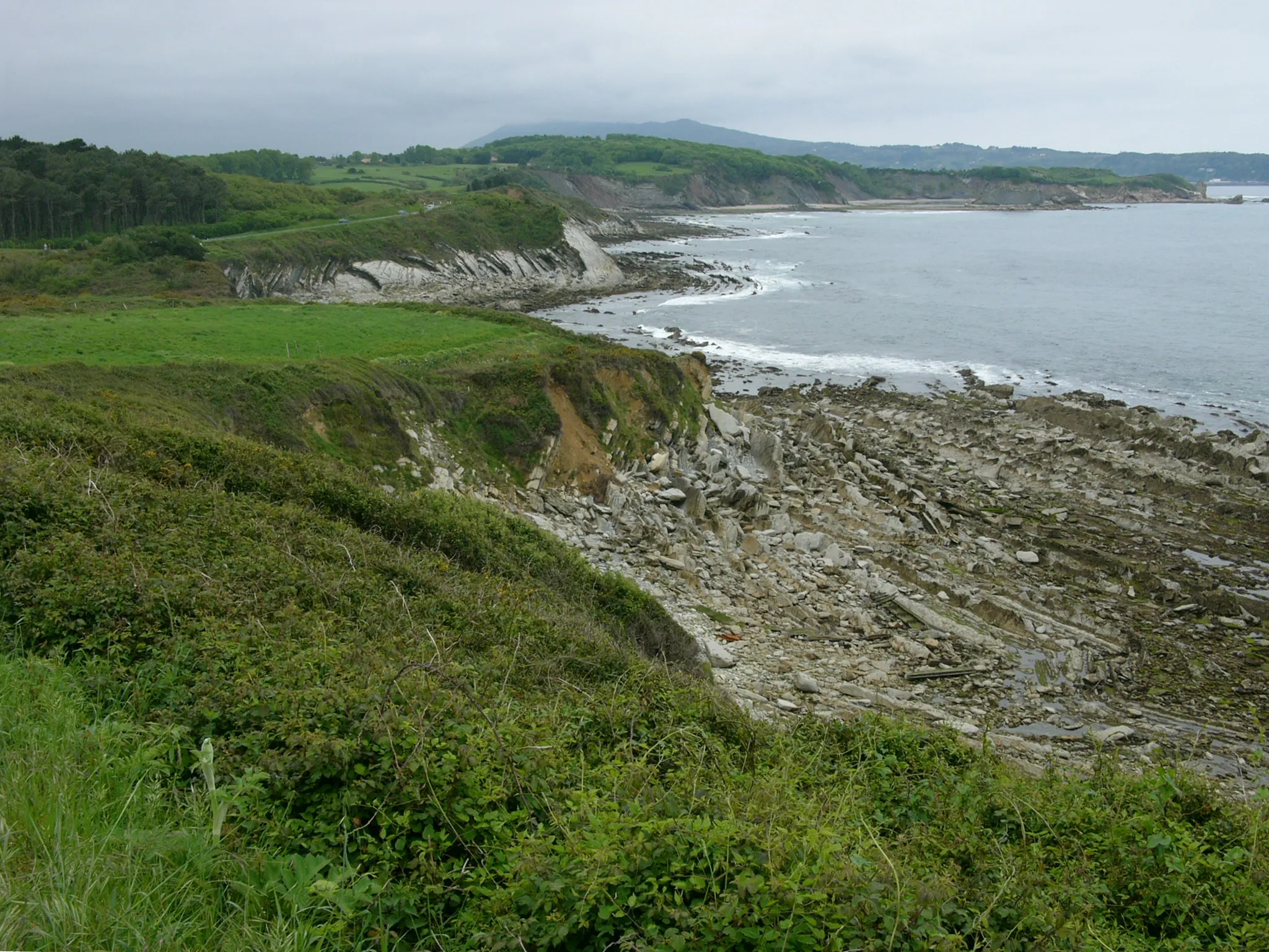 Photo showing: Corniche basque de Ciboure à Hendaye Urrugne Pyrénées-Atlantiques France