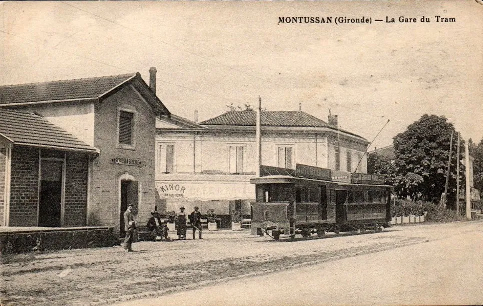 Photo showing: Beychac-Montussan Tramway