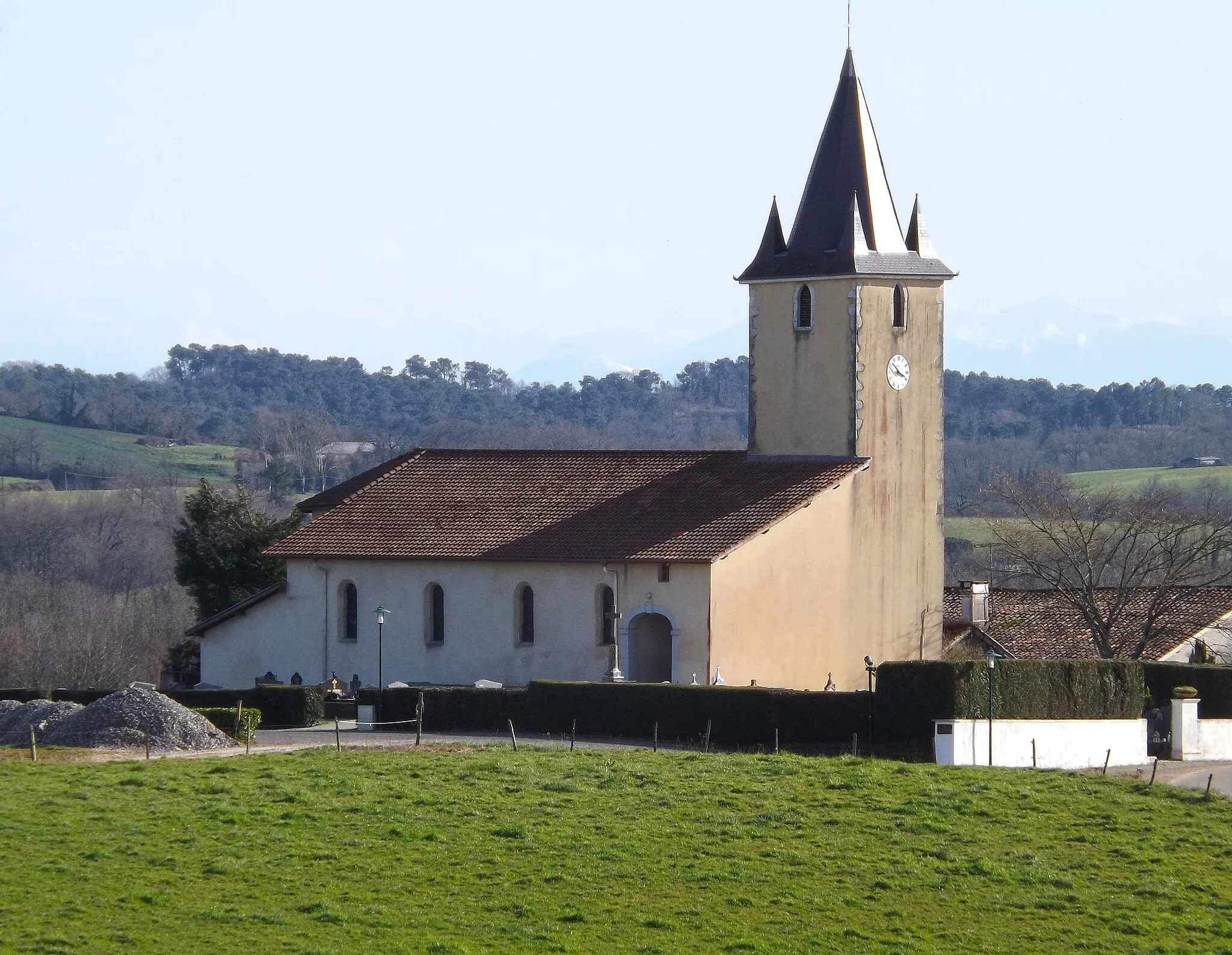 Photo showing: Glèisa de Moscardés, Shalòssa, Gasconha