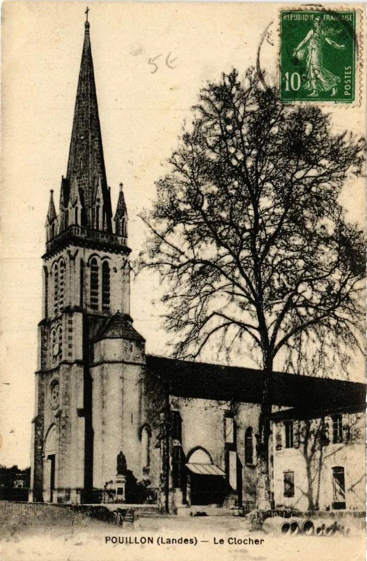 Photo showing: Pouillon (Landes) – Eglise