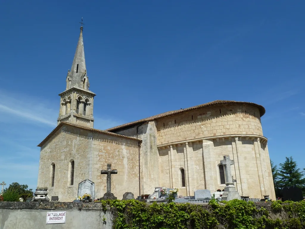 Photo showing: Sadirac Church