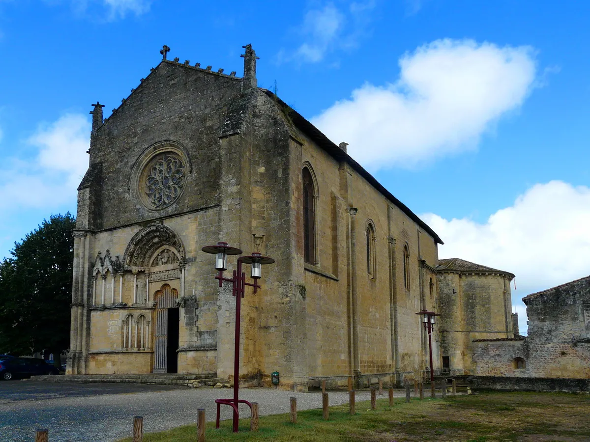 Photo showing: Église Saint-Sauveur-et-Saint-Martin, Saint-Macaire, Gironde, France