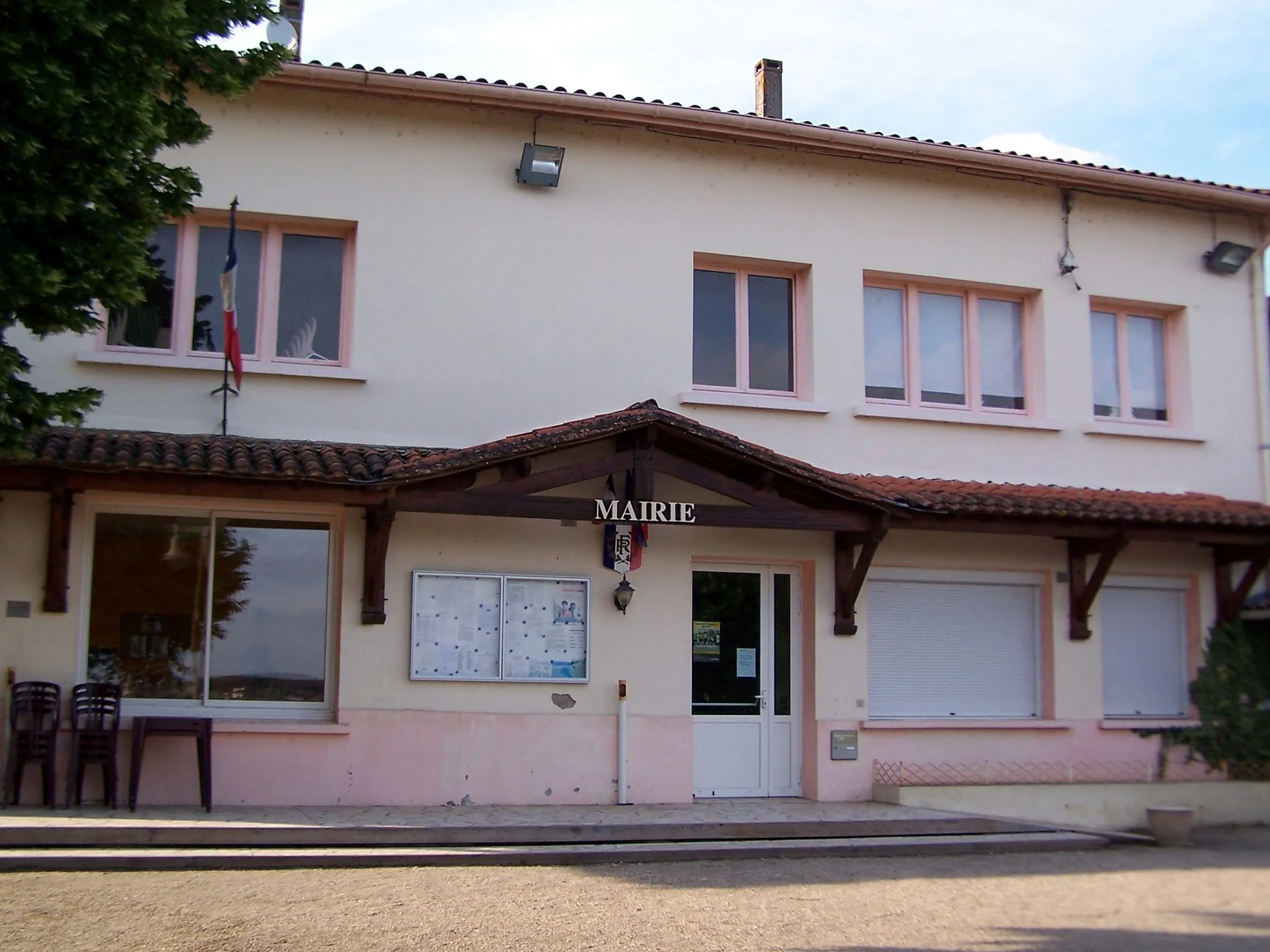 Photo showing: Town hall of Castelnau-sur-Gupie (Lot-et-Garonne, France)