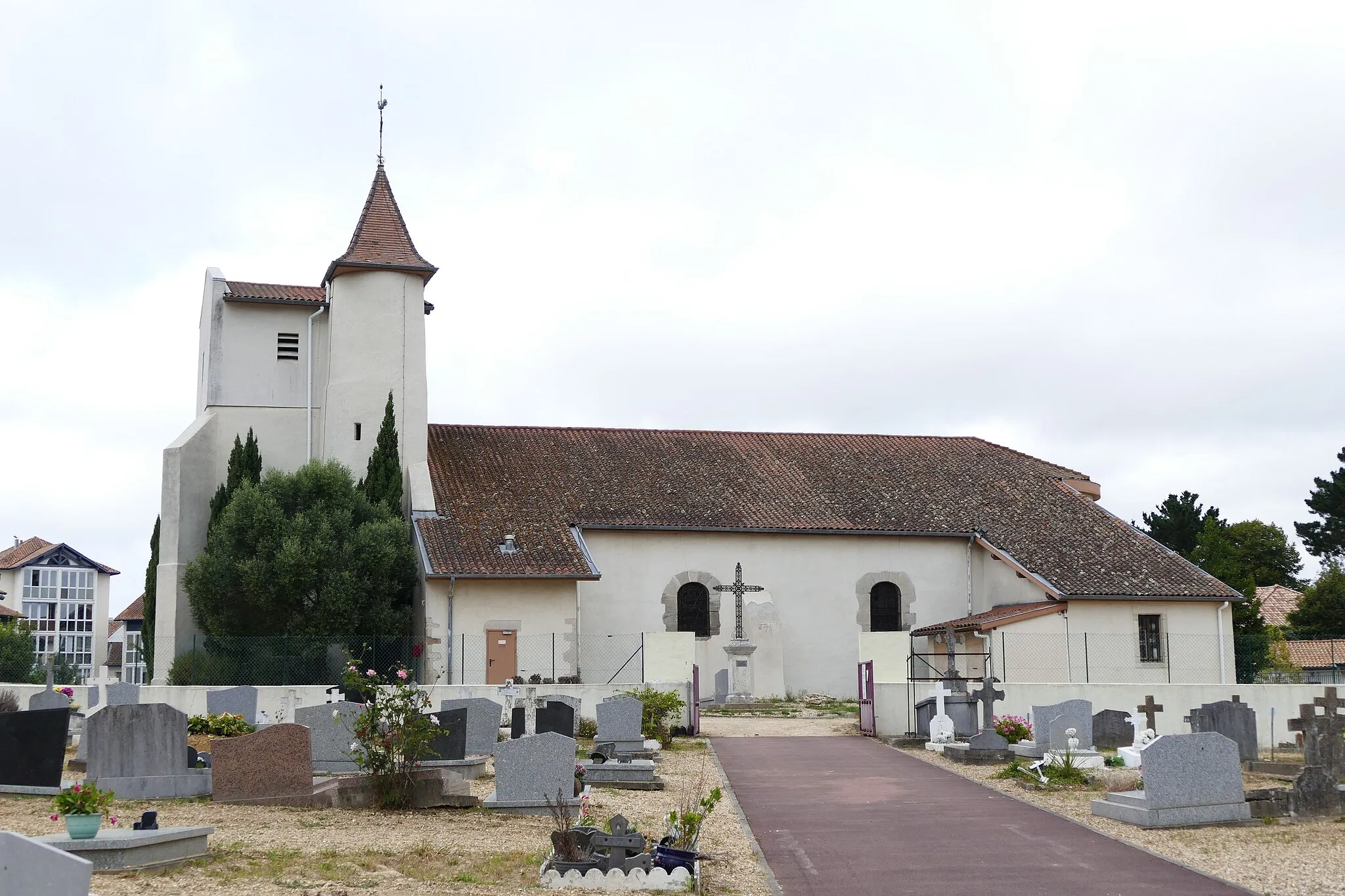 Photo showing: Saint-Vincent's church in Tarnos (Landes, Nouvelle-Aquitaine, France).
