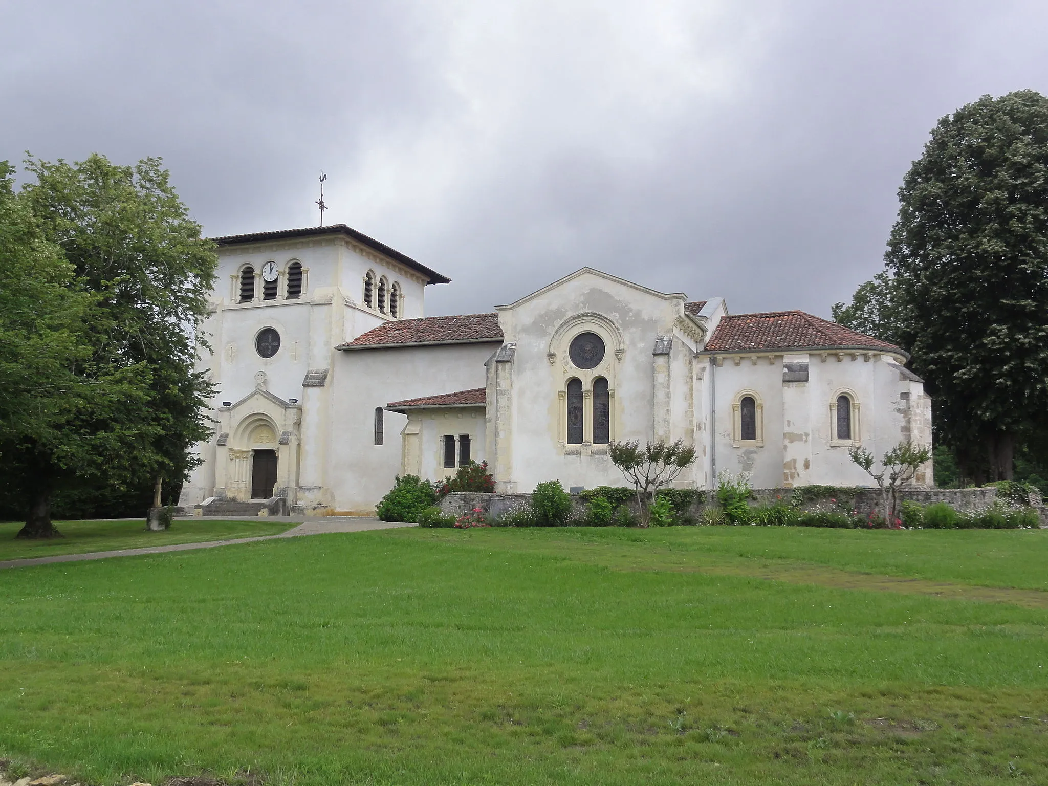 Photo showing: Tosse (Landes) Église Saint-Sever, vue latérale