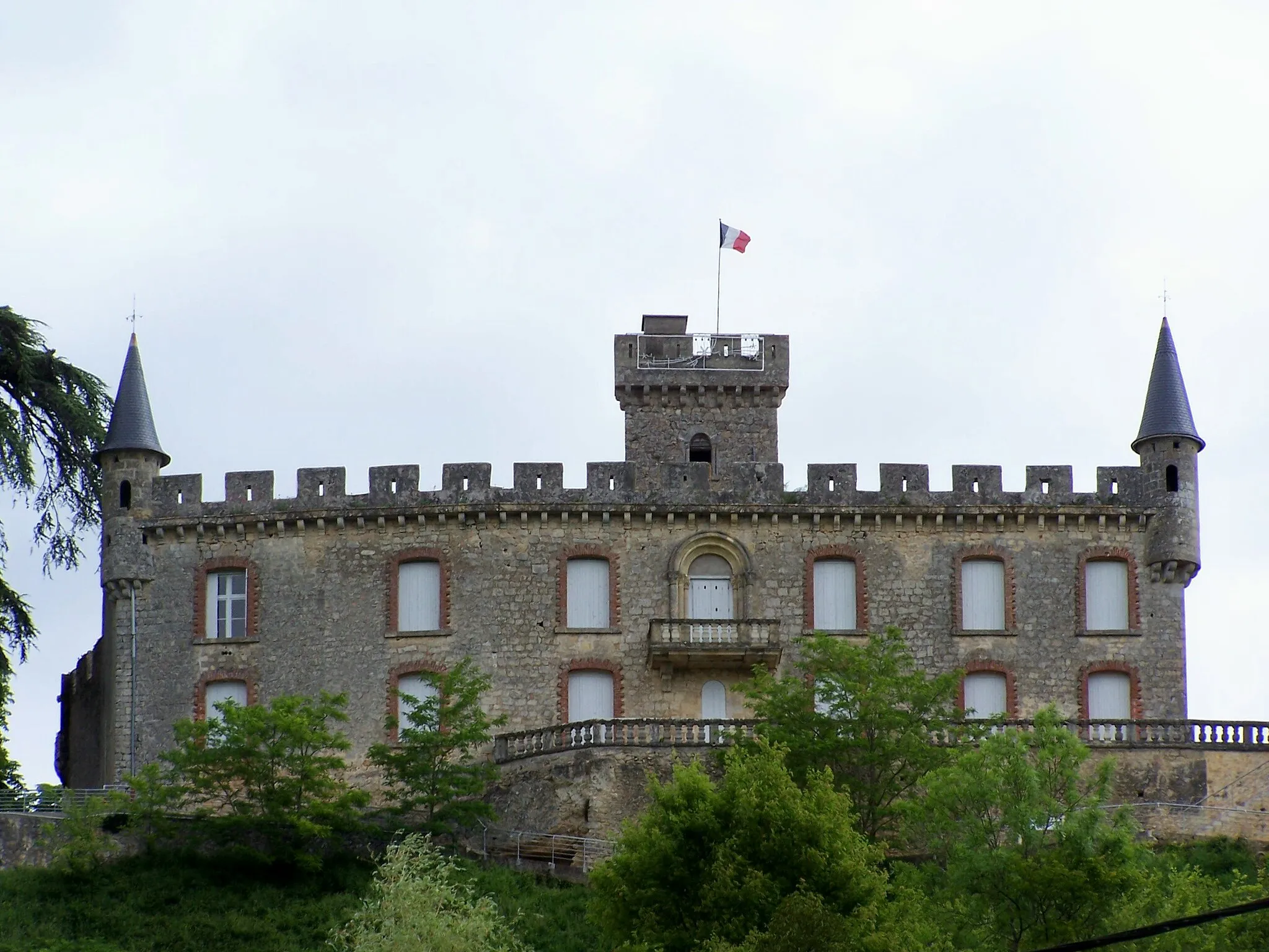Photo showing: Château-mairie de Sainte-Croix-du-Mont, Gironde, France