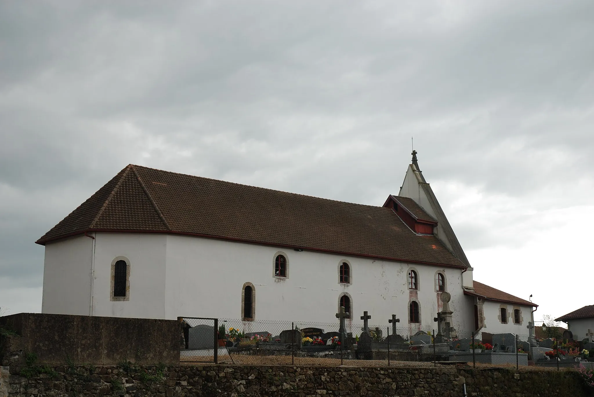 Photo showing: Villefranque, église Saint-Jean-Baptiste