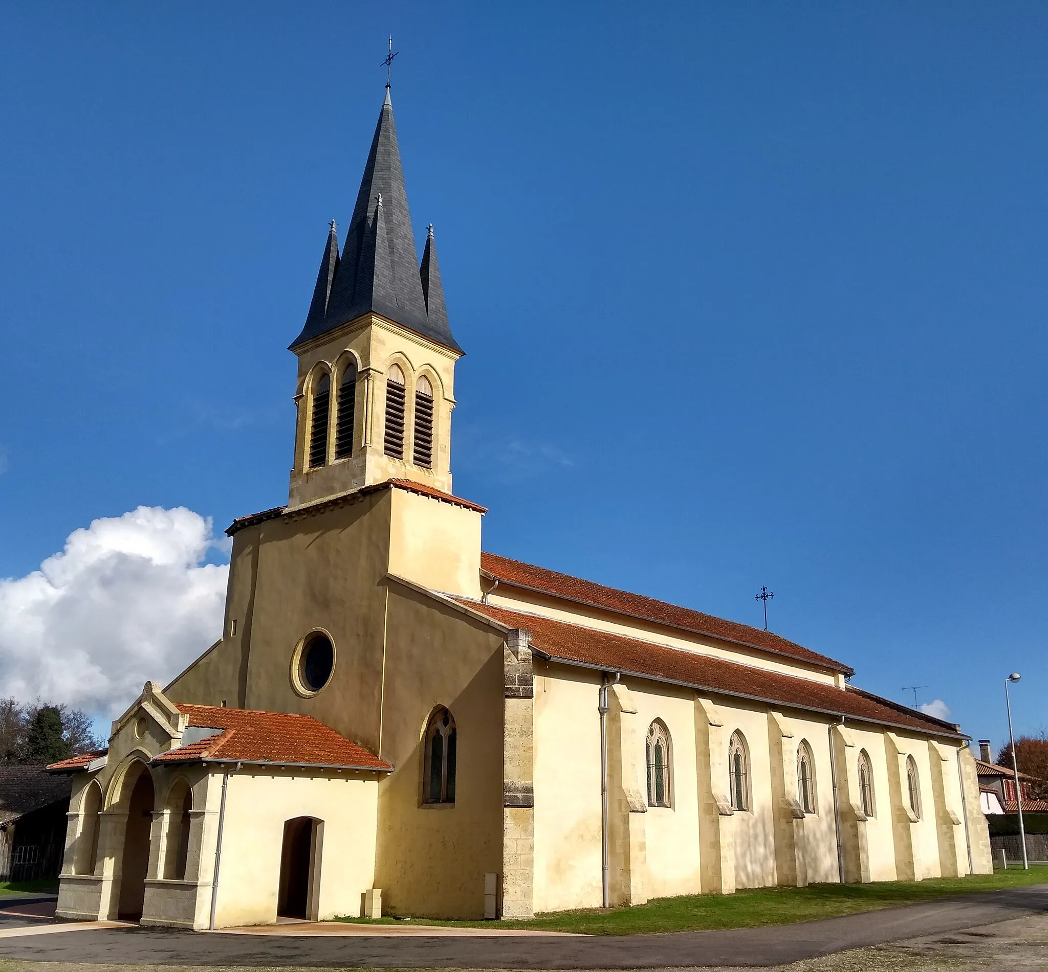 Photo showing: Église Notre-Dame d'Ychoux