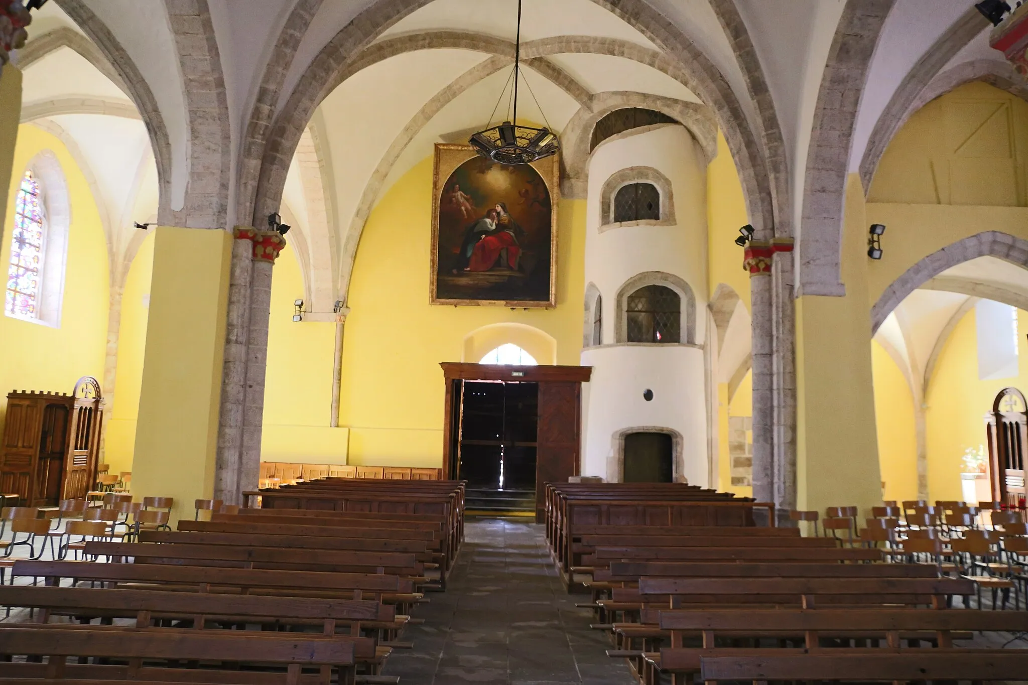 Photo showing: Église Saint-Julien de Celles-sur-Durolle.