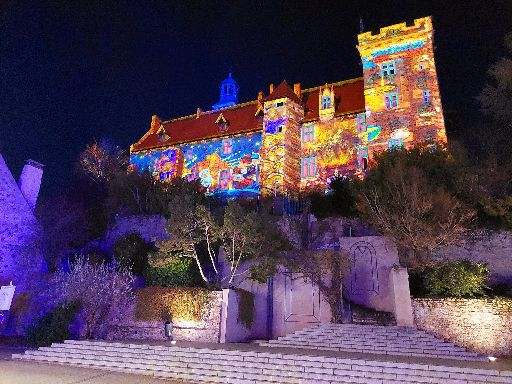 Photo showing: Château des Ducs de Bourbon - Montluçon - Allier - FRANCE - 12/2022