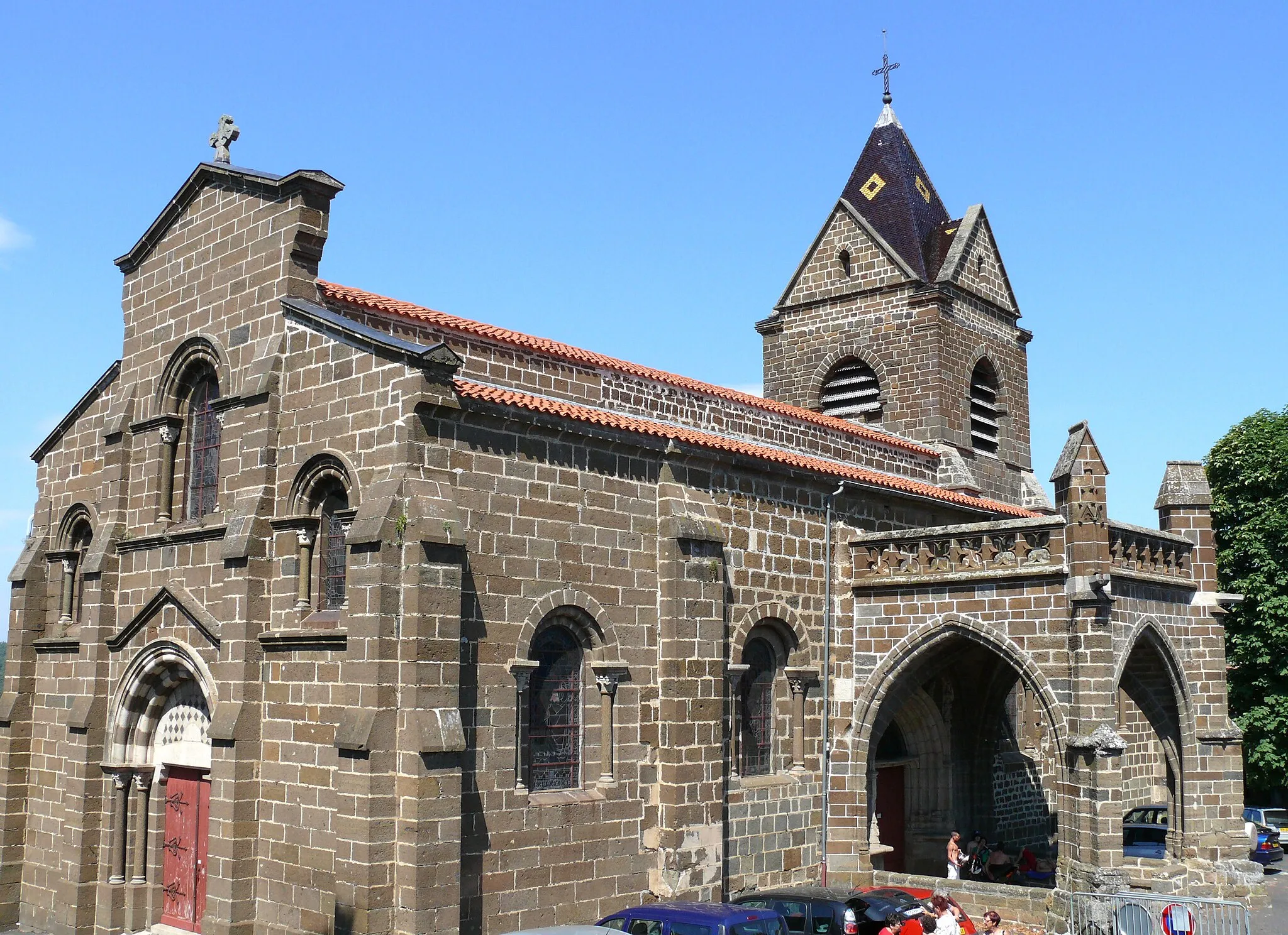 Photo showing: Église Saint-Martin de Polignac - Ensemble