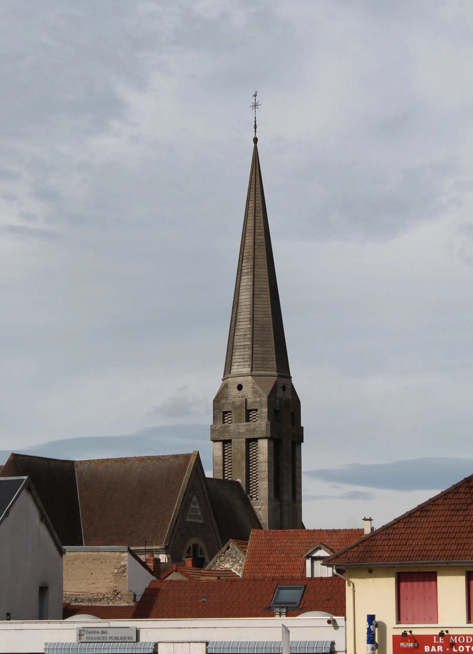 Photo showing: Le clocher