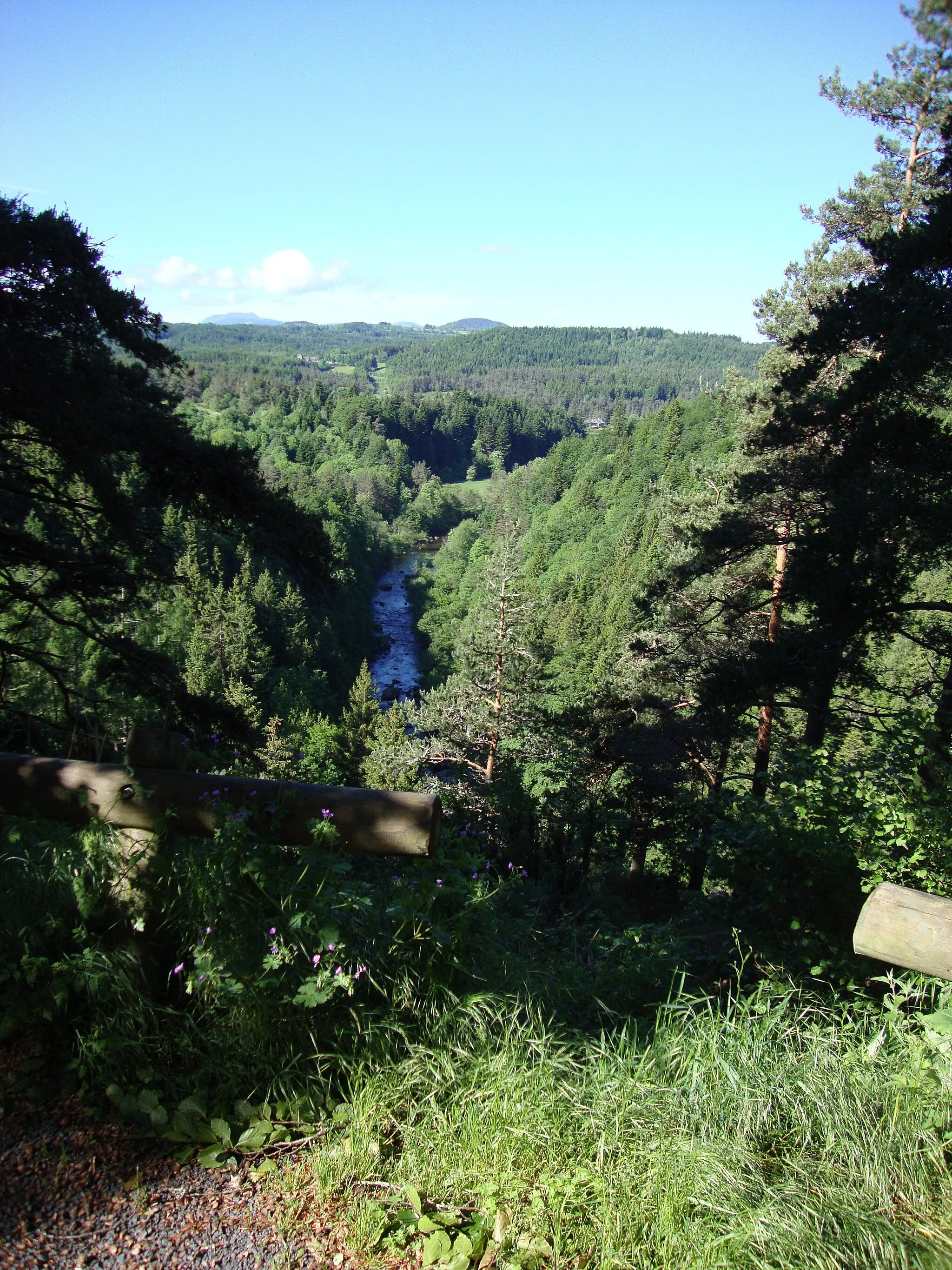 Photo showing: Tence (Haute-Loire, Fr) gorges du Lignon du Velay