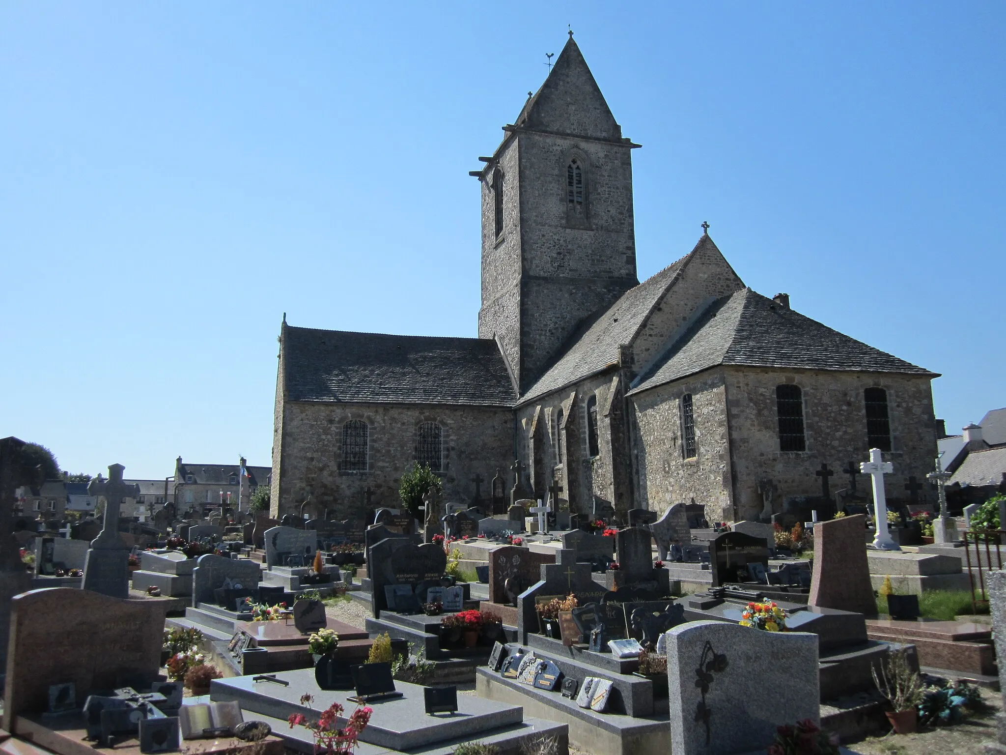 Photo showing: Église Notre-Dame de Brix, Manche