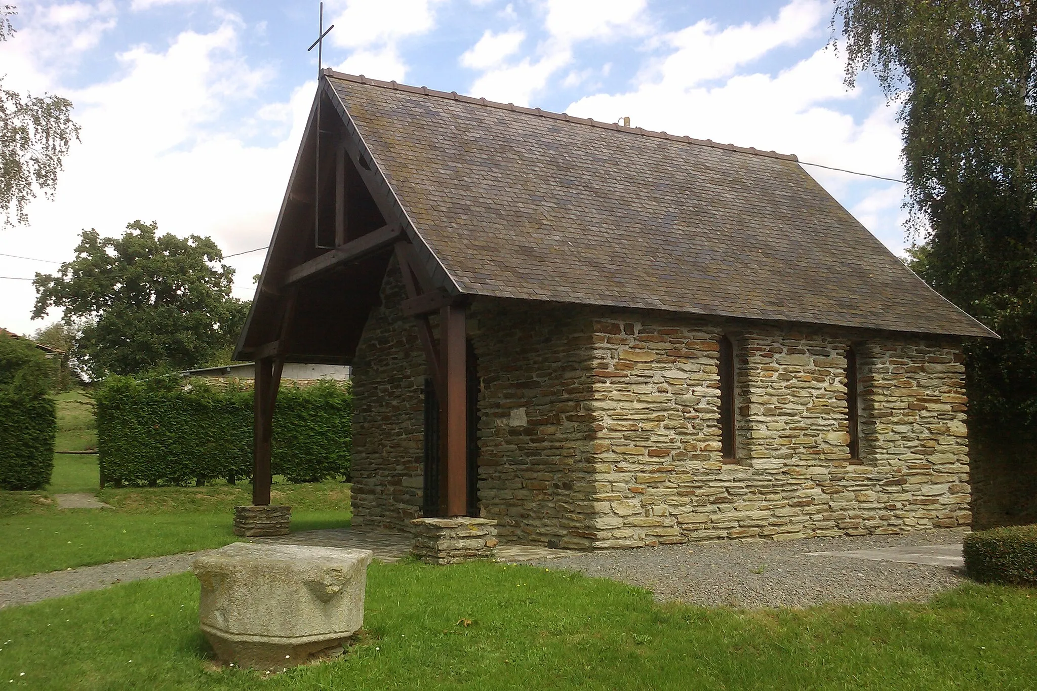 Photo showing: Chapelle Saint-Jean-de-Brébeuf de fr:Condé-sur-Vire