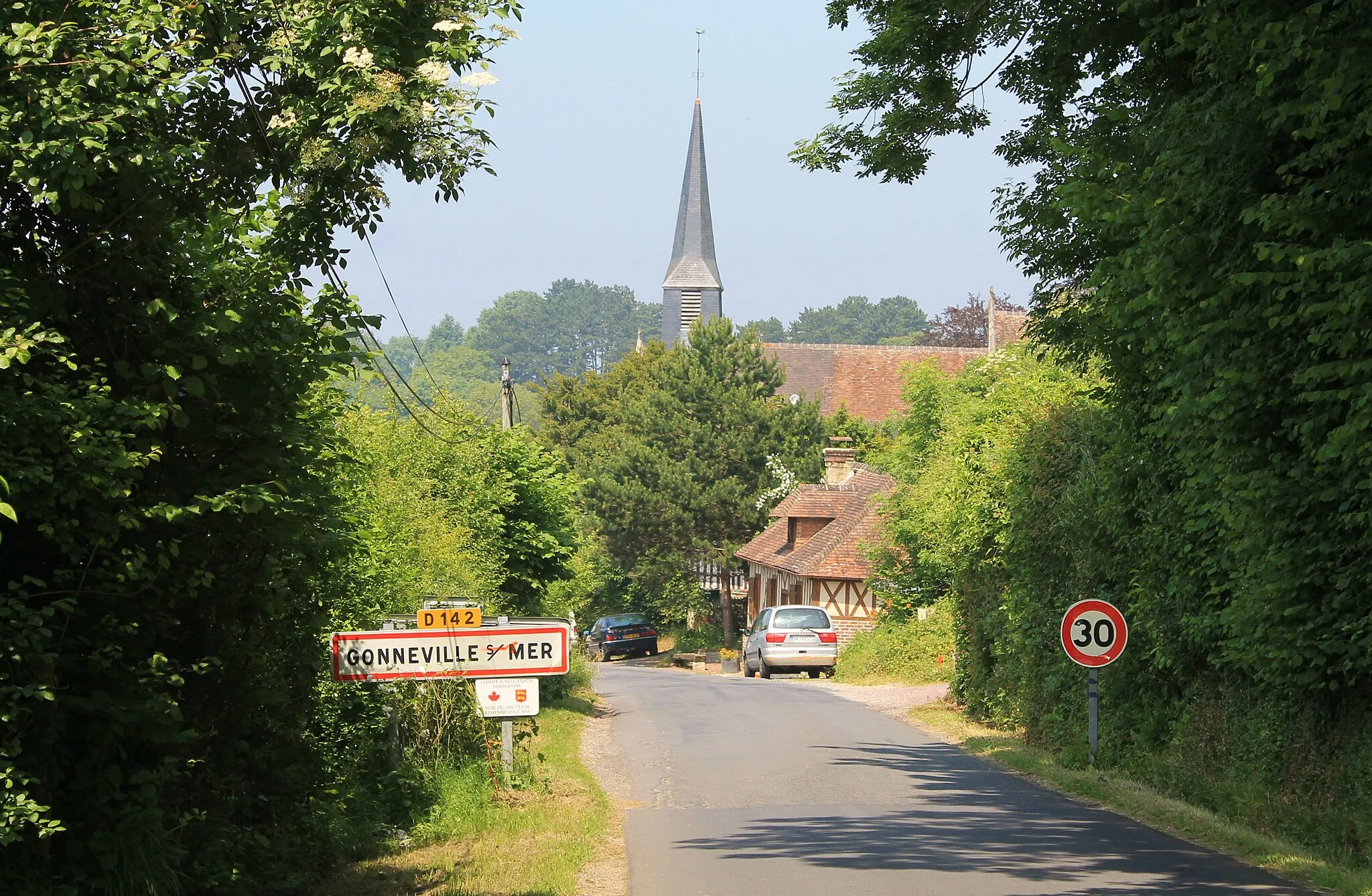 Photo showing: Commune de Gonneville-sur-Mer (Calvados)