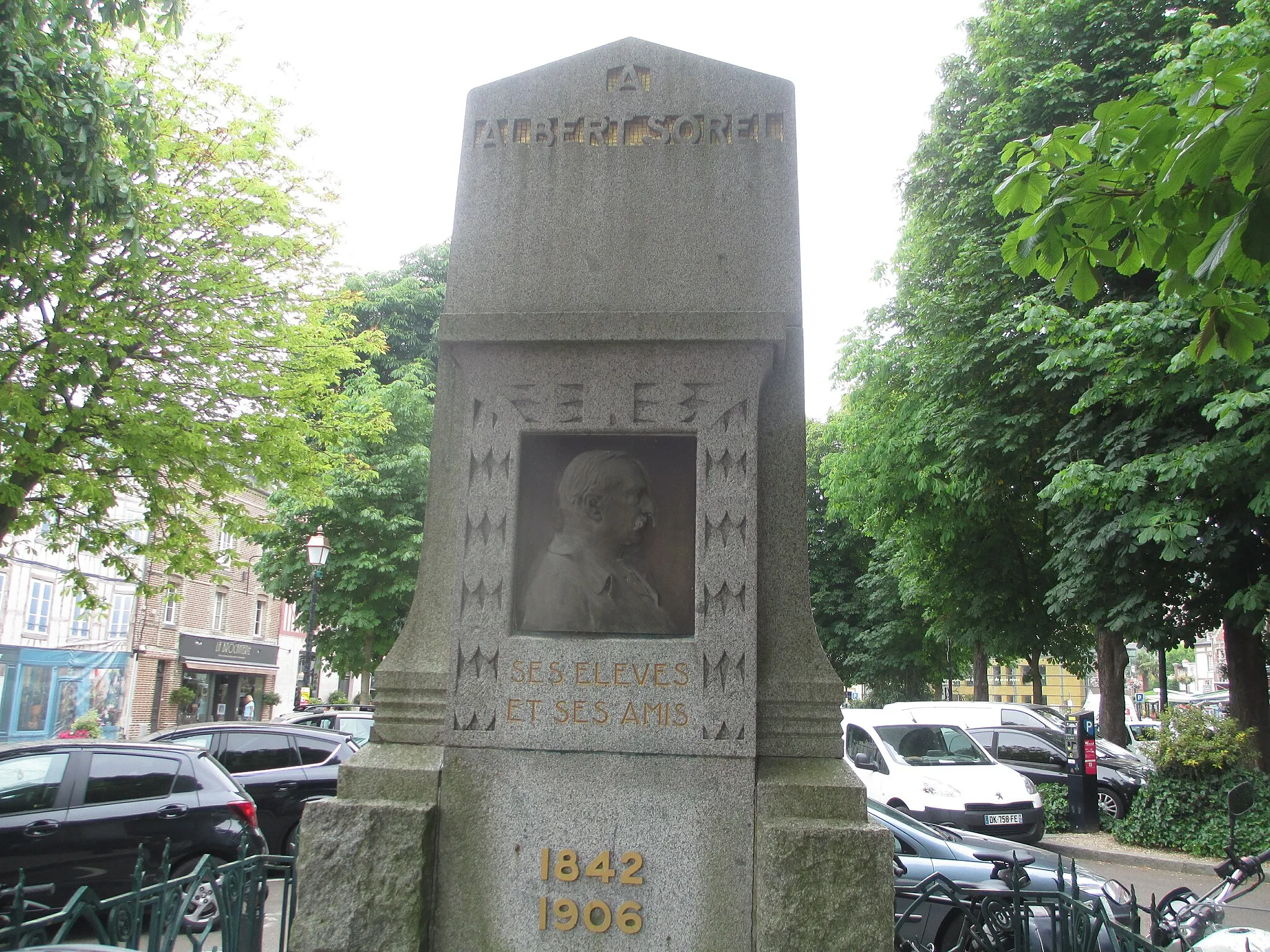 Photo showing: Albert Sorel memorial in Honfleur