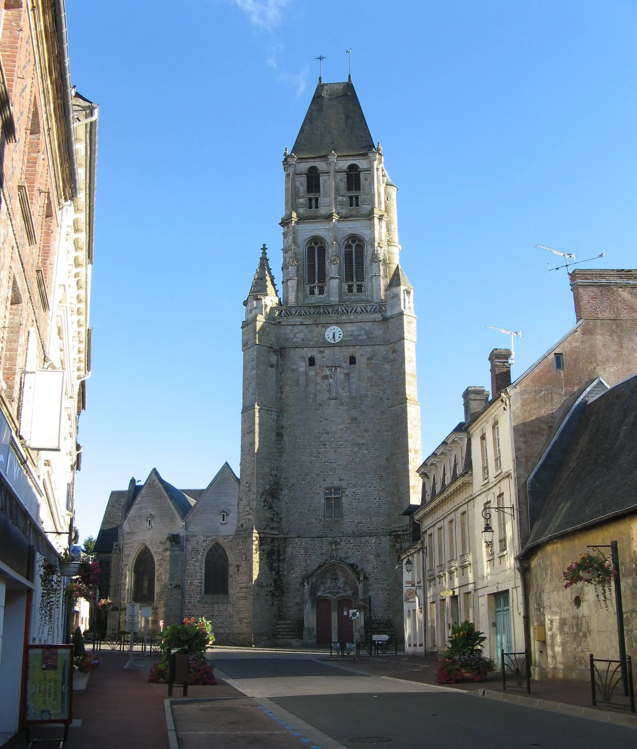 Photo showing: La cathédrale Notre-Dame d'Orbec.