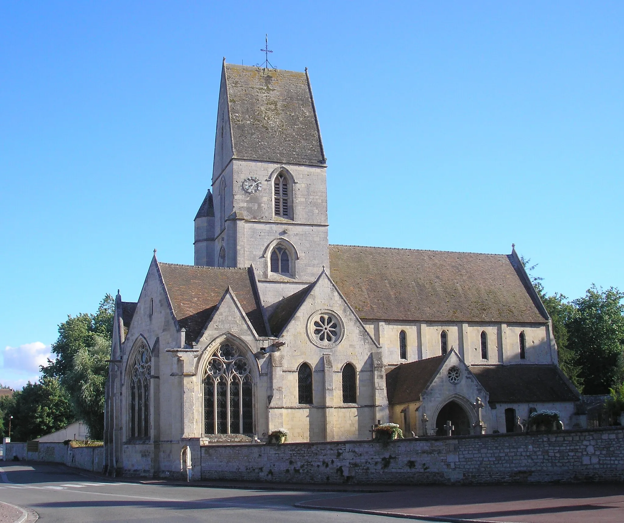 Photo showing: Verson (Normandie, France). L'église Saint-Germain.