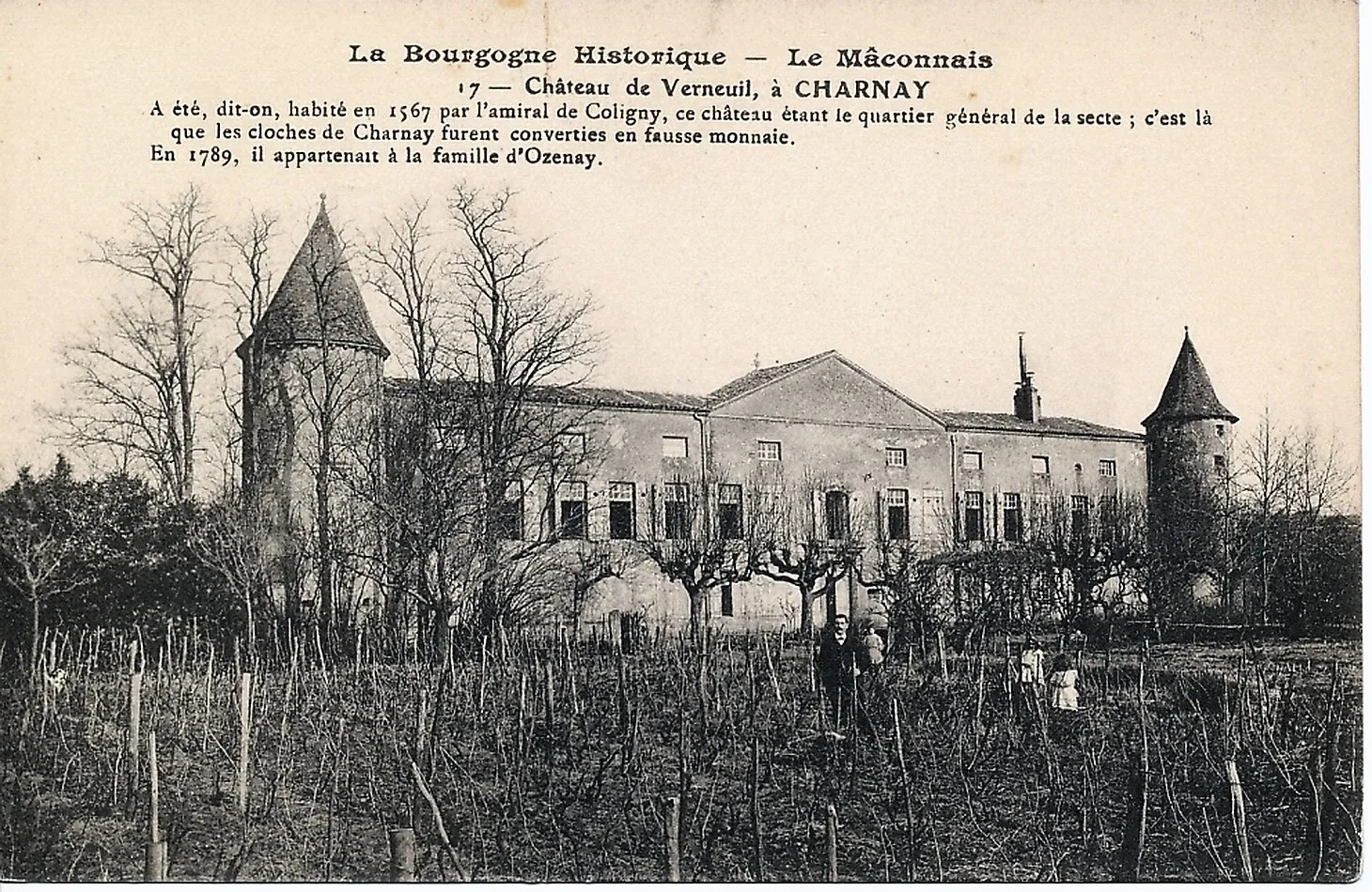 Photo showing: Château de Verneuil (Bourgogne) de Charnay-lès-Mâcon Saône-et-Loire