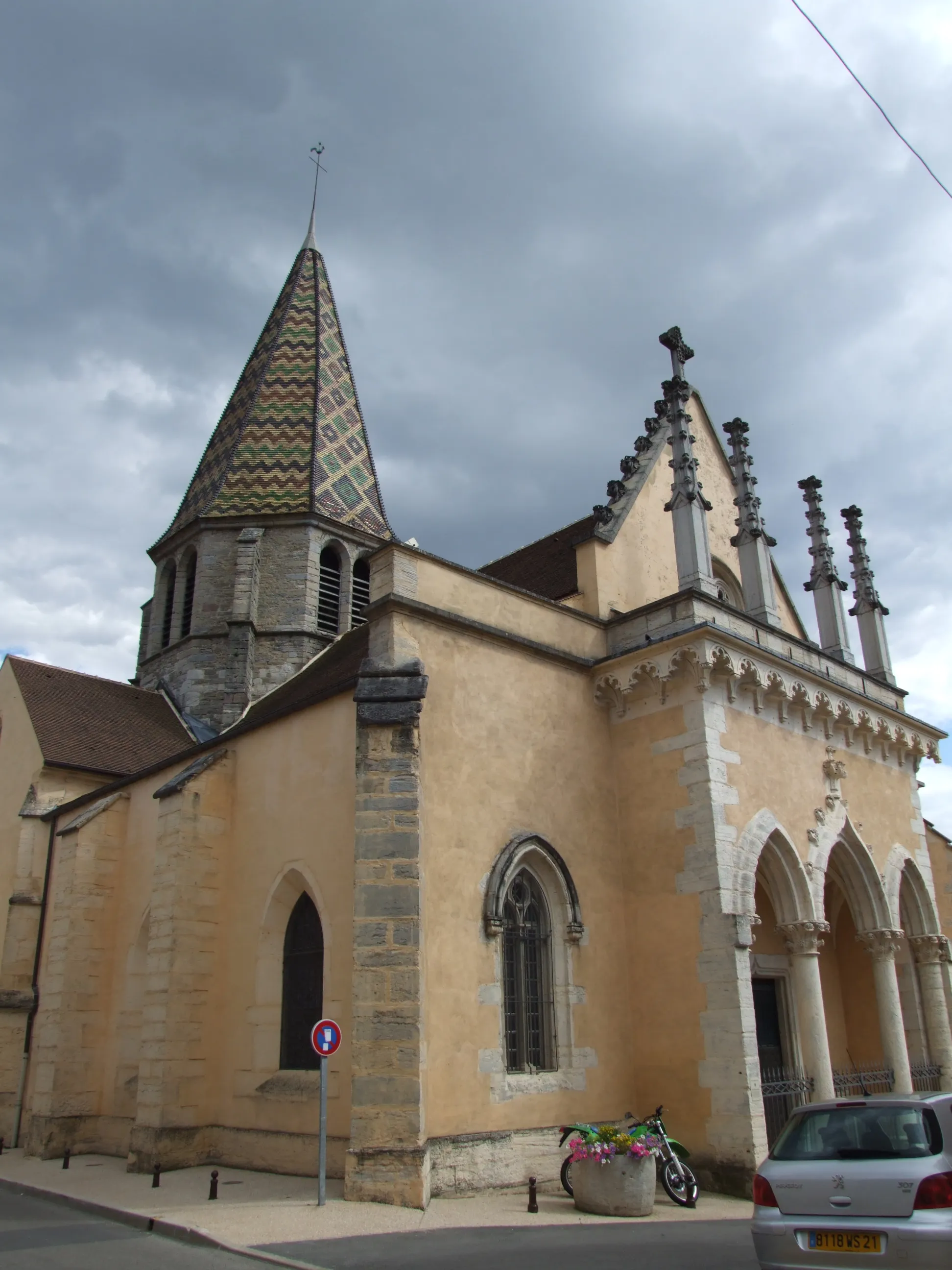 Photo showing: Église Saint-Baudèle de Plombières-lès-Dijon, Plombières-lès-Dijon, Côte-d'Or, Bourgogne, FRANCE