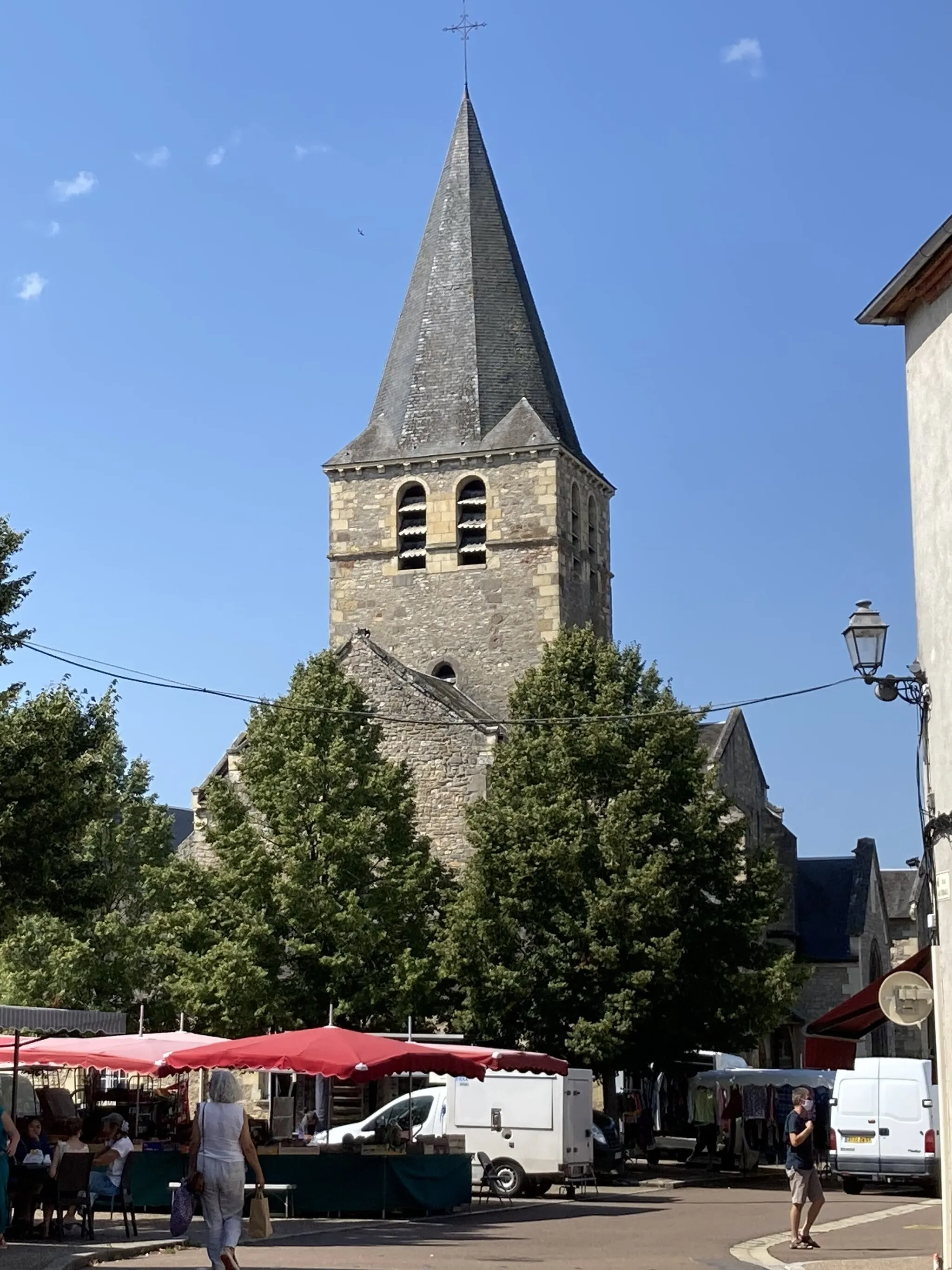 Photo showing: This building is indexed in the base Mérimée, a database of architectural heritage maintained by the French Ministry of Culture, under the reference PA00113014 .