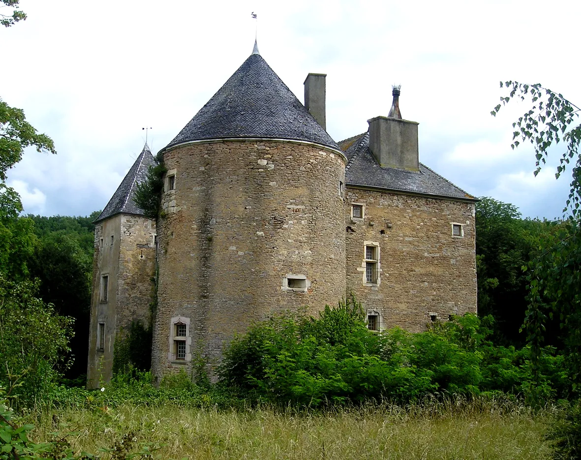 Photo showing: Le château-fort de Ruffey (Sennecey-le-Grand).