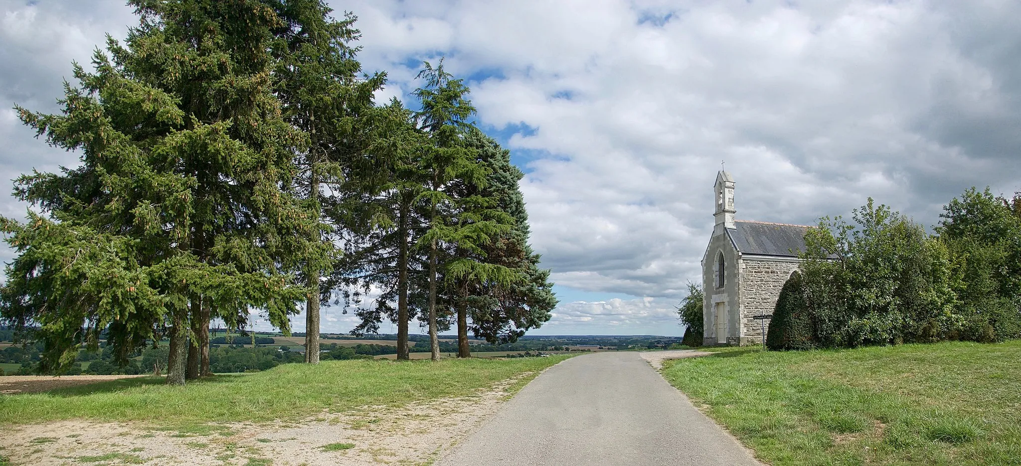 Photo showing: La chapelle Sainte Anne près d'Amanlis en Ille et Vilaine