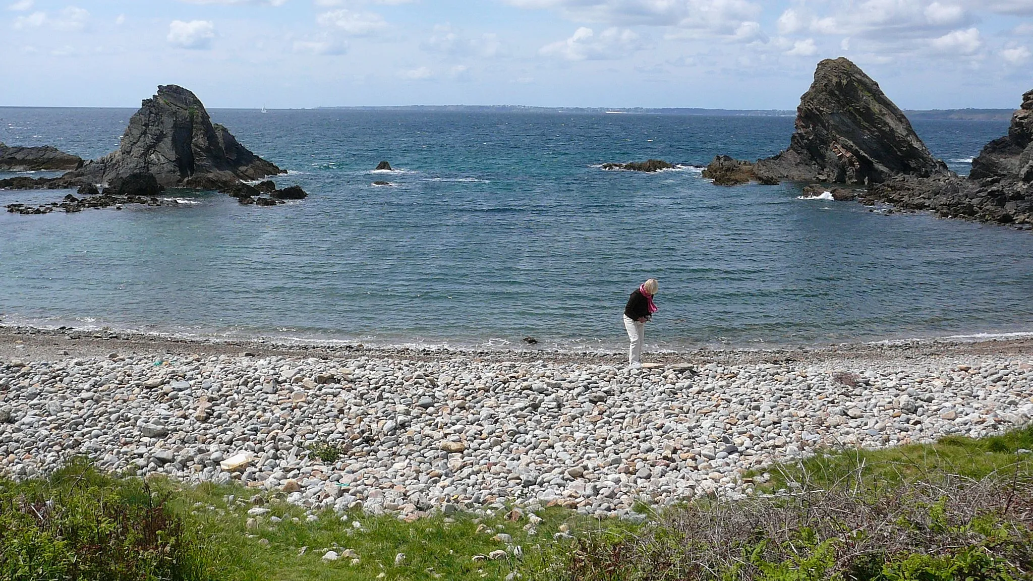 Photo showing: Presqu'île de Crozon : la plage de Trez Rouz