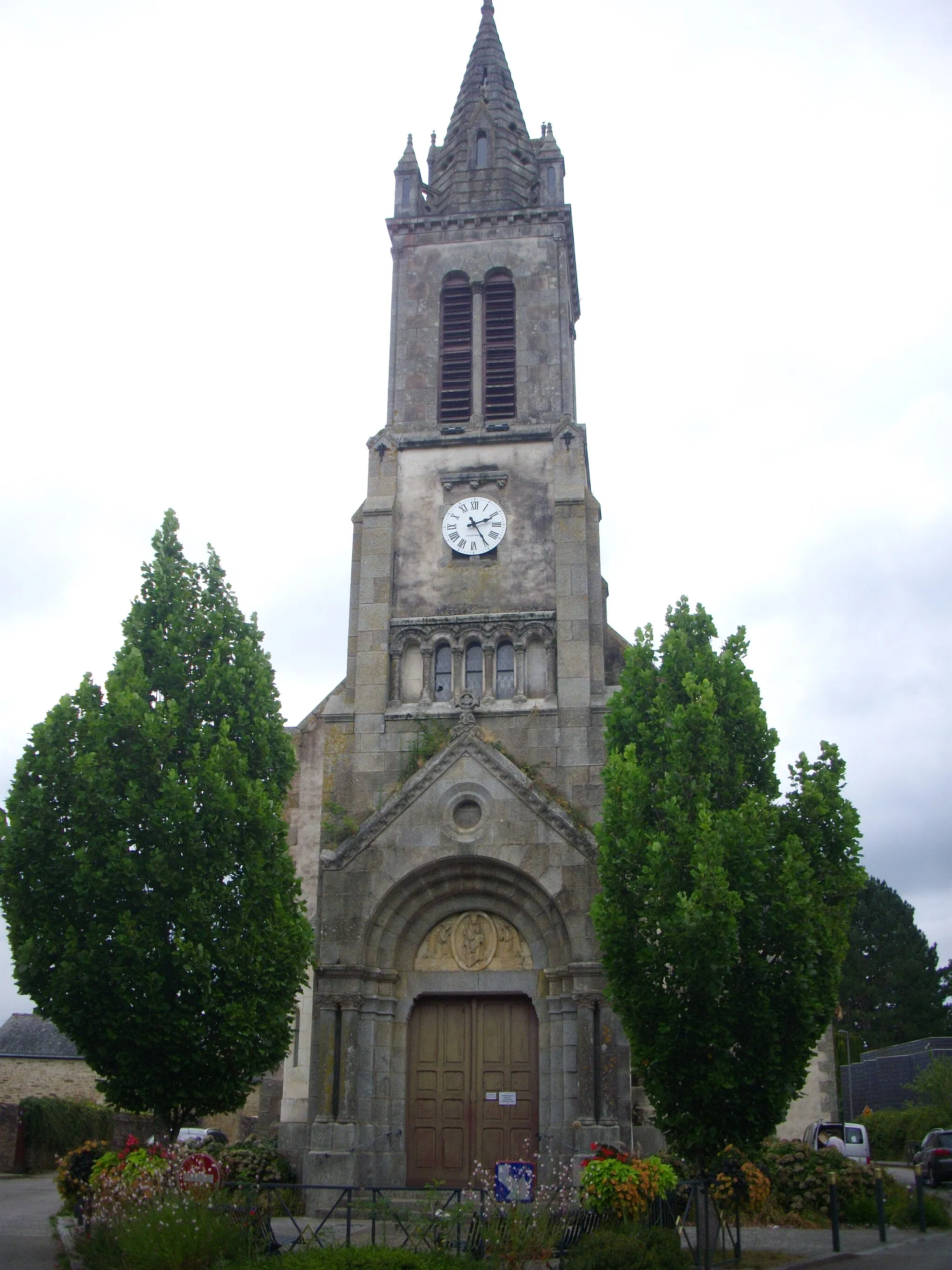Photo showing: Our Lady church of Colpo (Morbihan, France) : bell tower