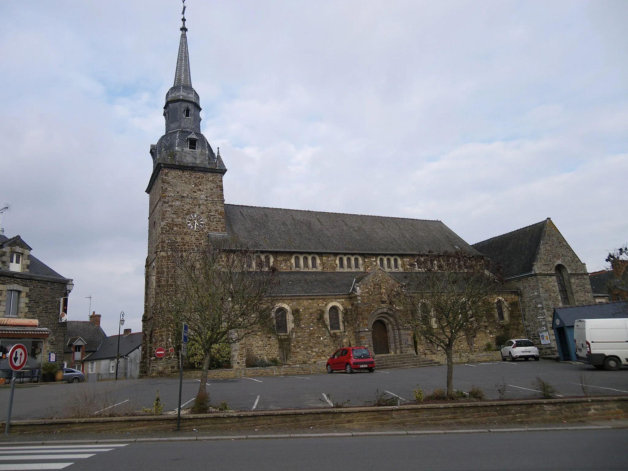 Photo showing: l'eglise de guipry