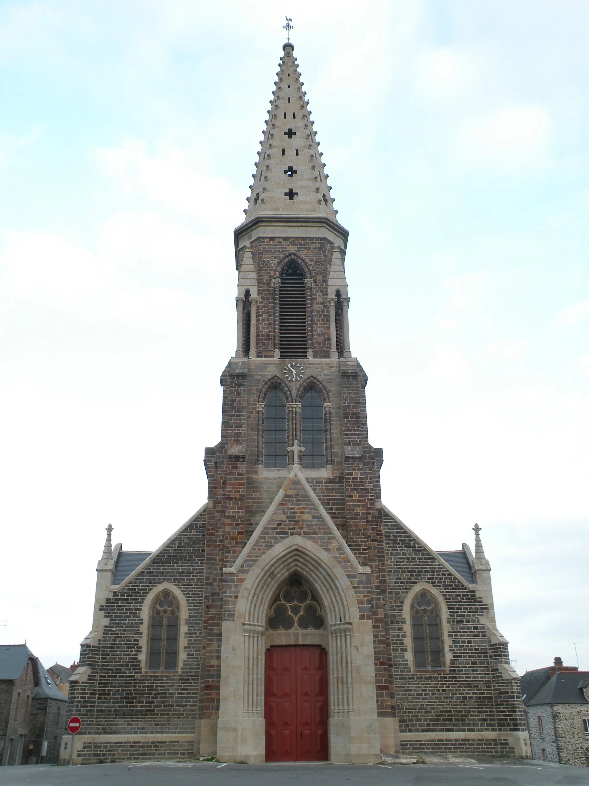 Photo showing: Saint-Abdon-et-Saint-Sennen church of Messac, Ille-et-Vilaine