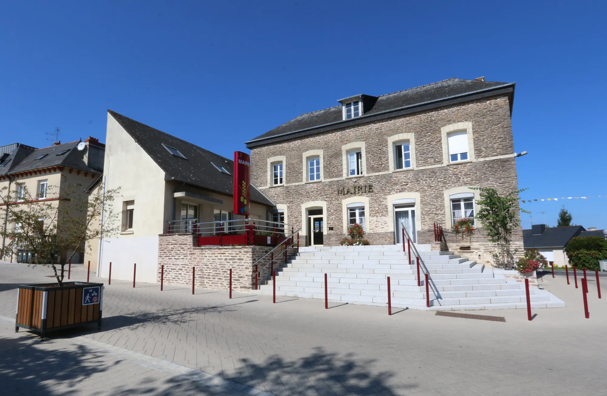 Photo showing: Mairie d'Orgères