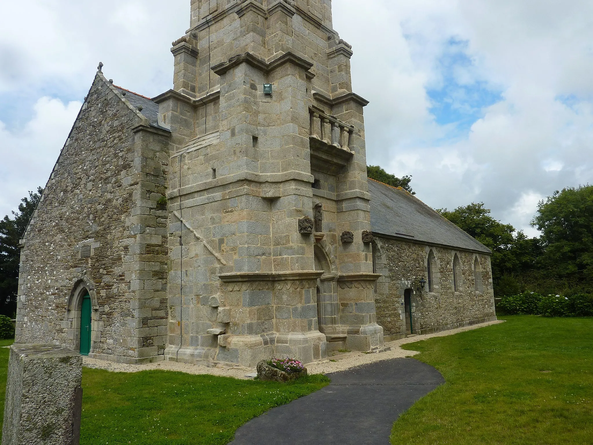 Photo showing: Plabennec : la chapelle de Locmaria (sauf le clocher).