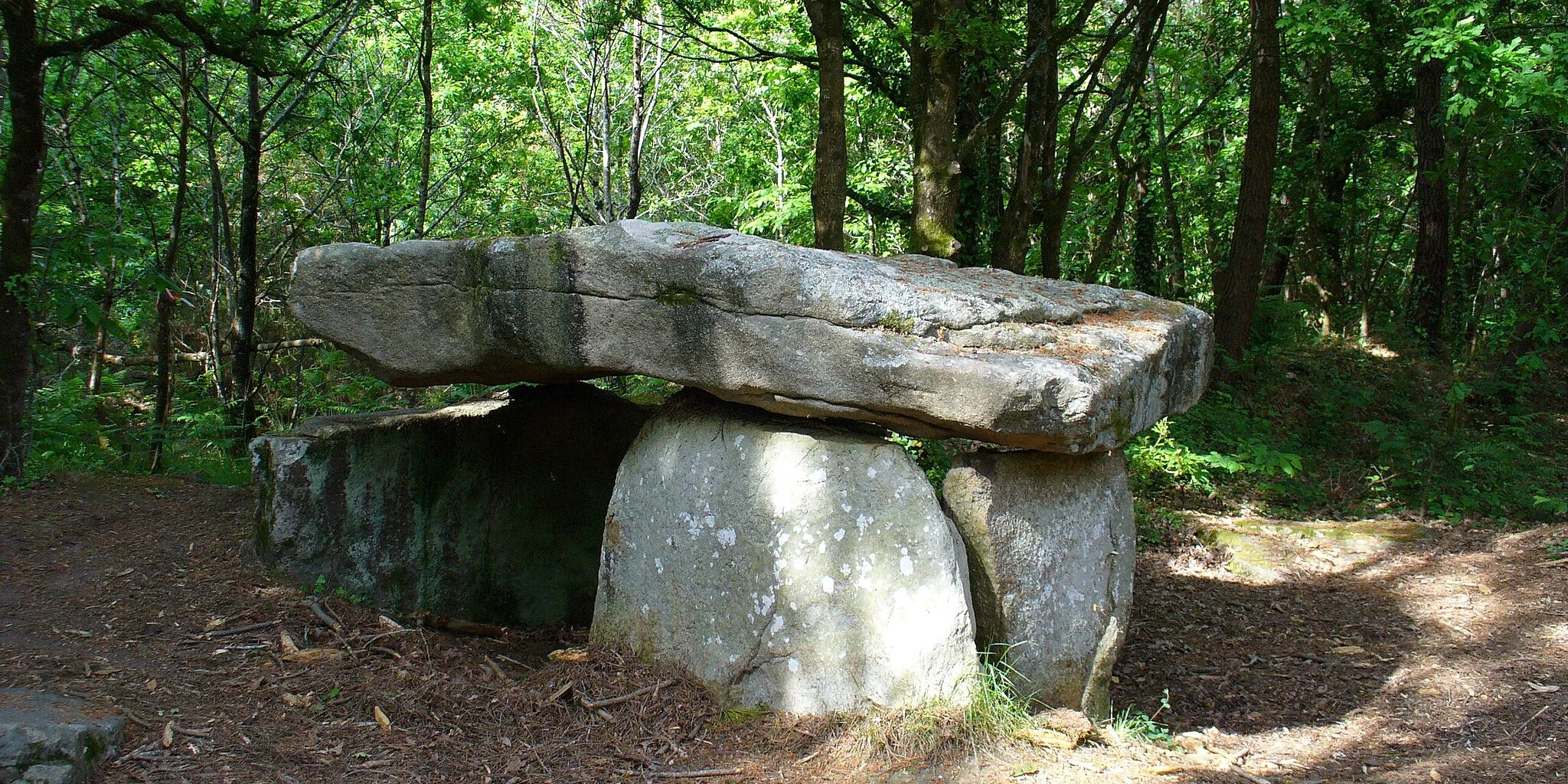 Photo showing: Riantec, Dolmen de Kerporel