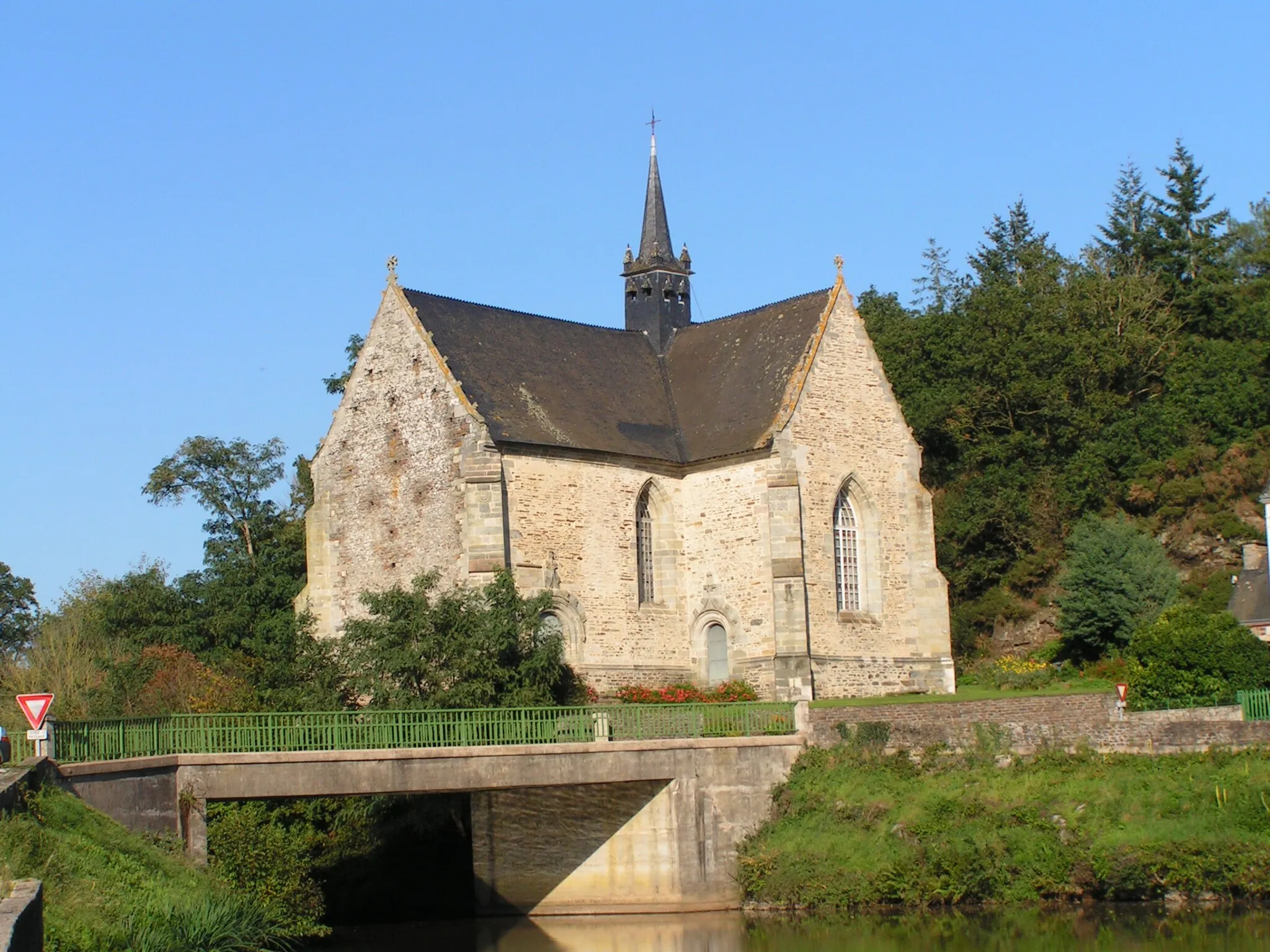 Photo showing: Bonne Encontre Chapel, 16th Century. Rohan region, Brittany, France.