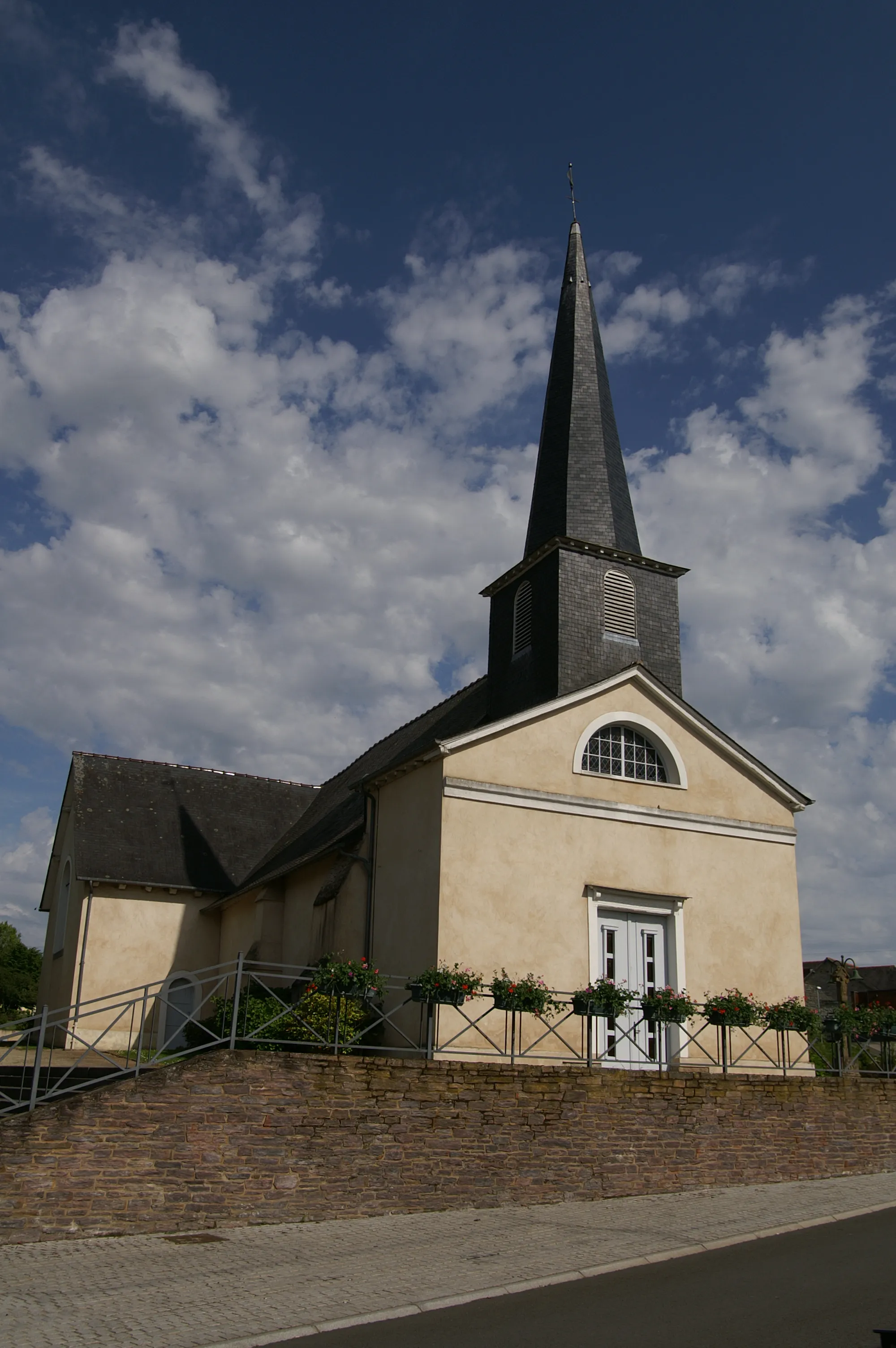 Photo showing: Église de Vezin-le-Coquet.