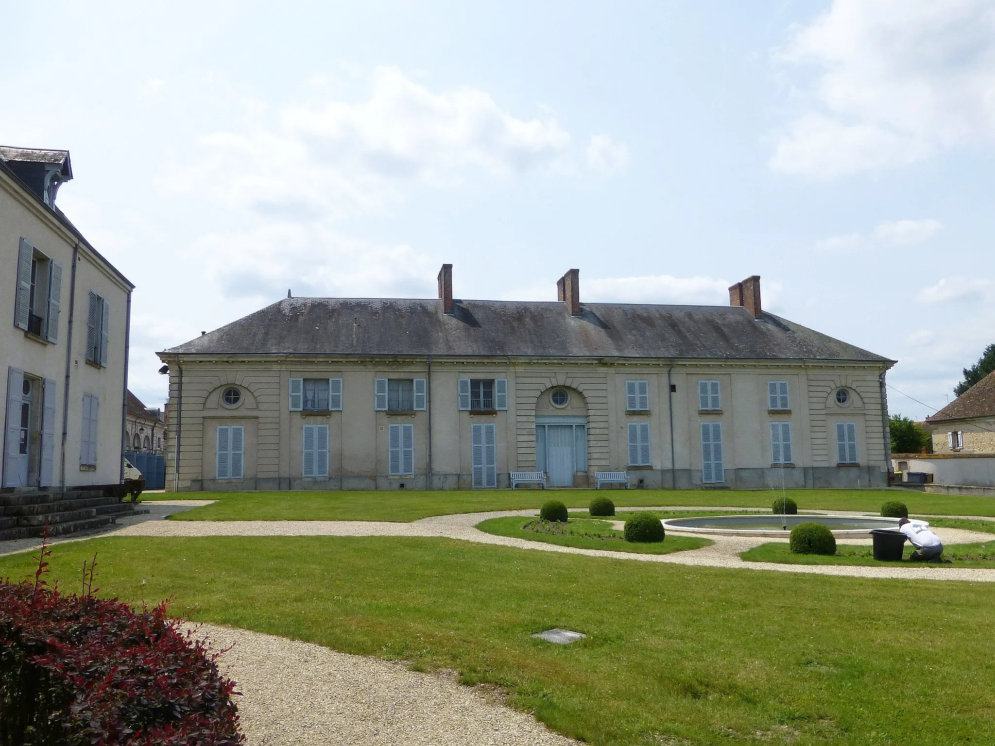 Photo showing: Château de Saint-Maur (abrite aujourd'hui un musée des métiers) à Argent-sur-Sauldre (Cher)