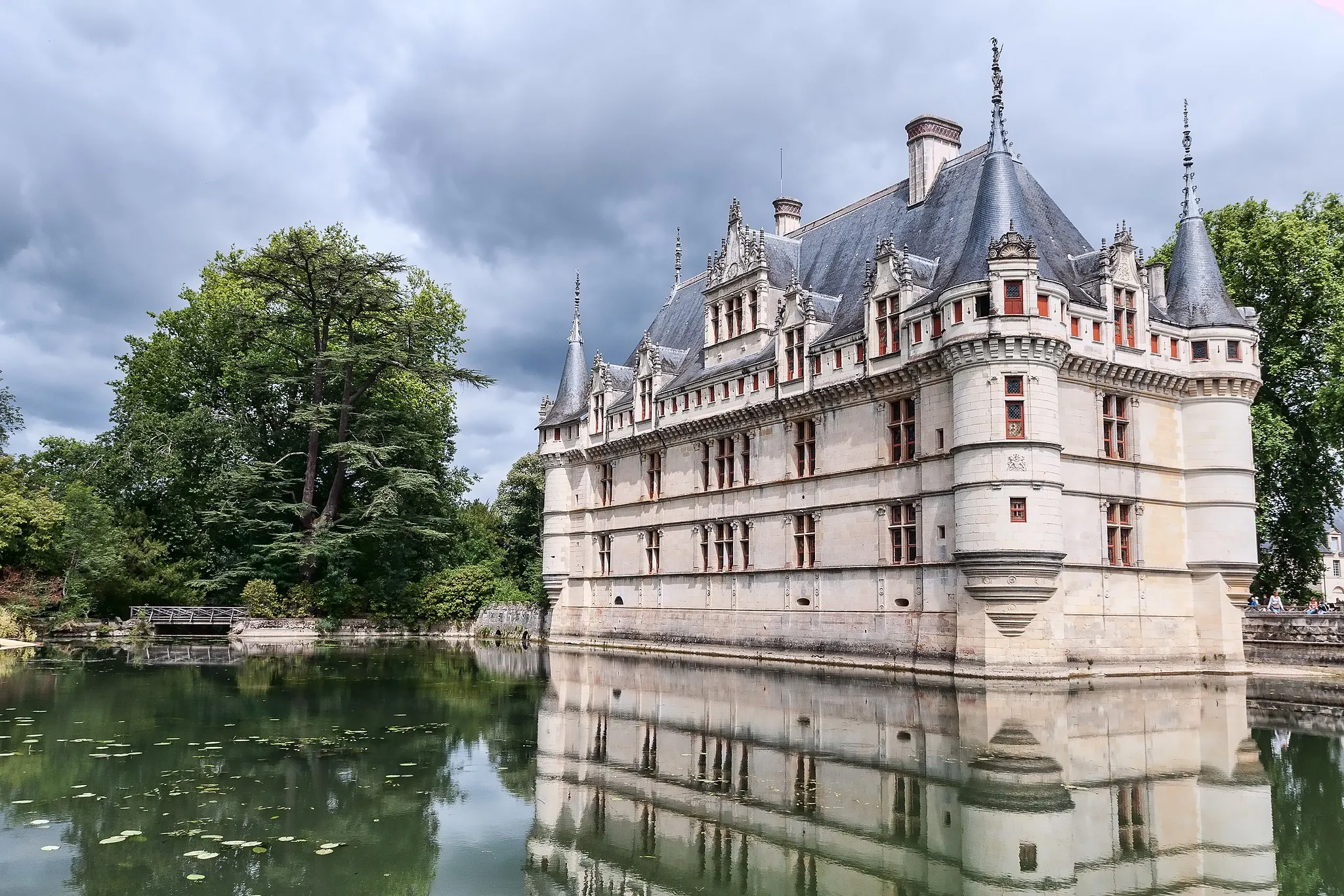 Photo showing: Château d'Azay-le-Rideau, Indre-et-Loire, France