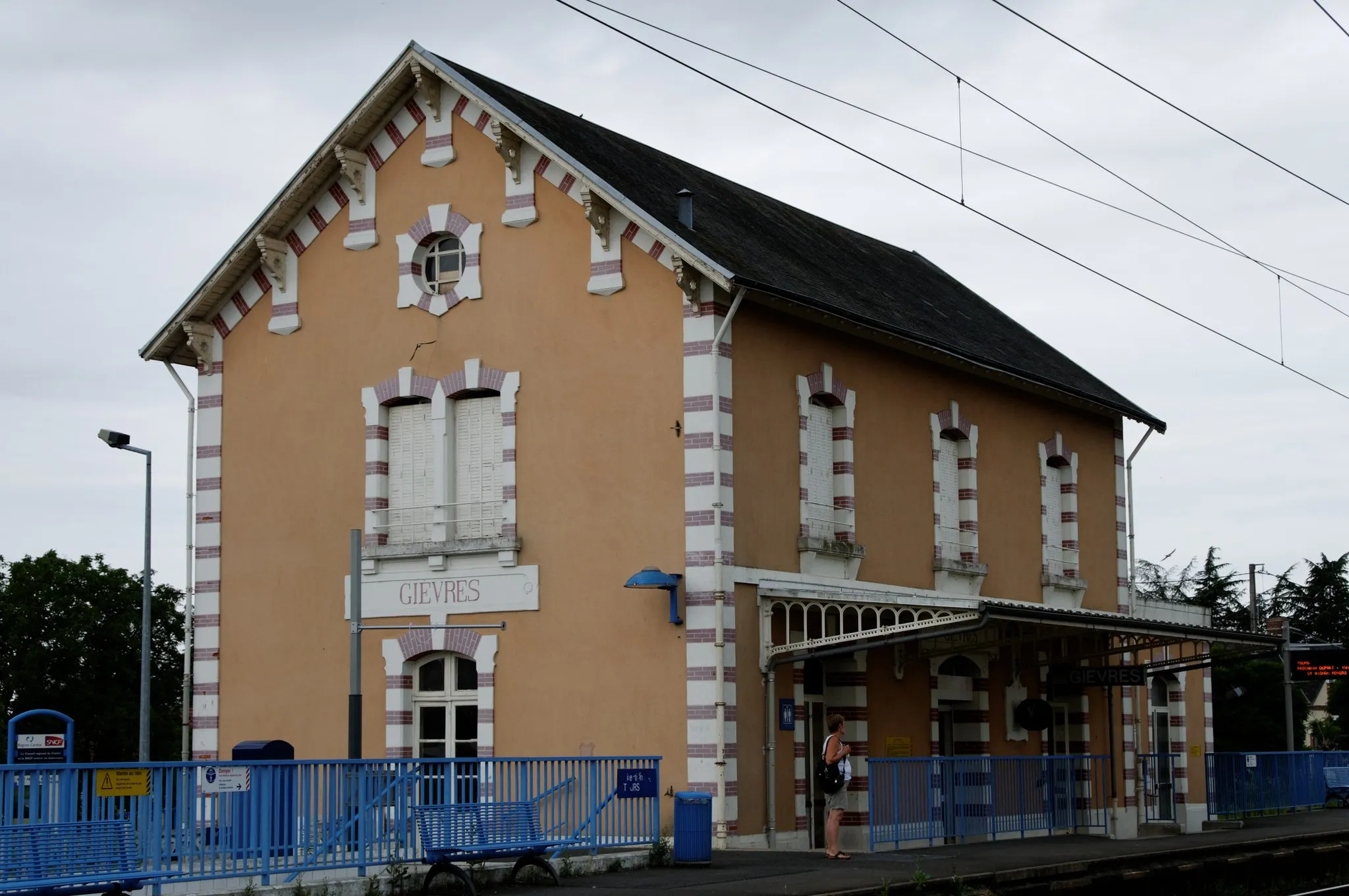 Photo showing: Gare de Gièvres, Loir-et-Cher, France