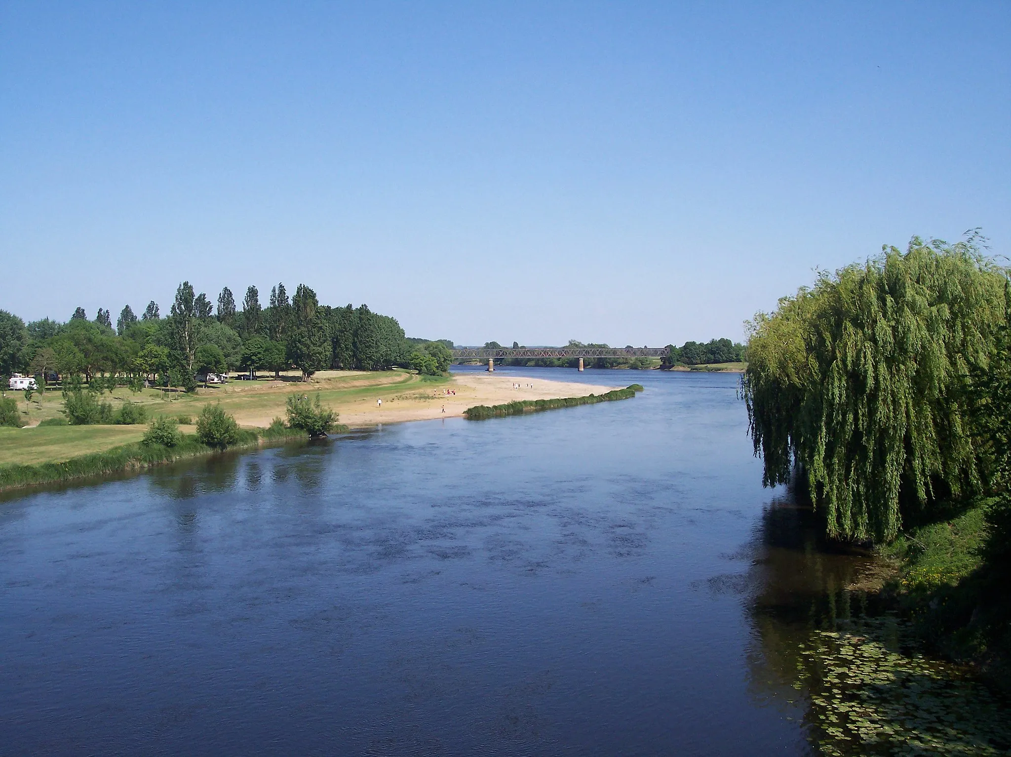 Photo showing: Vue sur la Vienne à L'Île-Bouchard