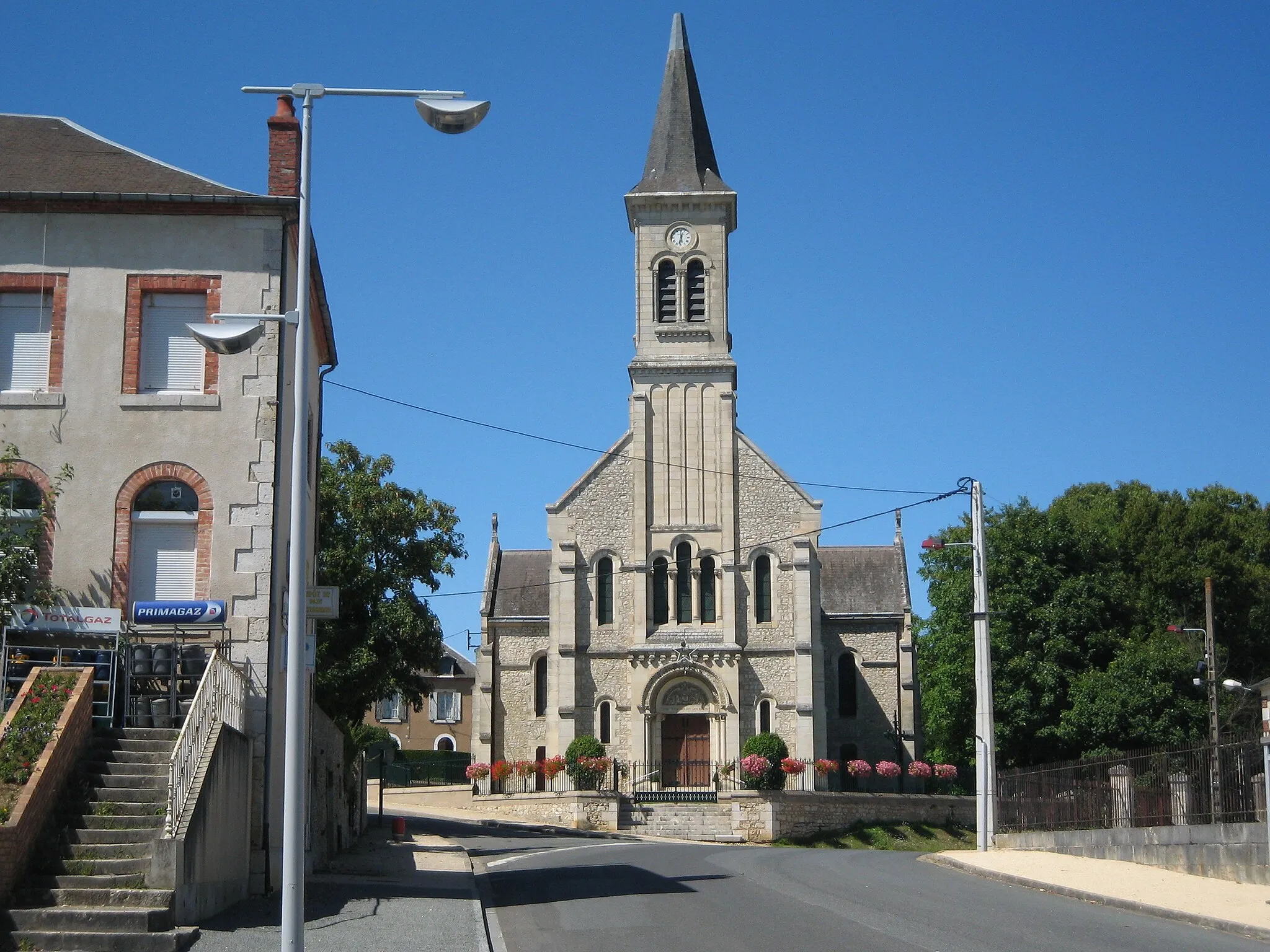 Photo showing: Eglise Saint Albert, 1911, Lunery-Rosières