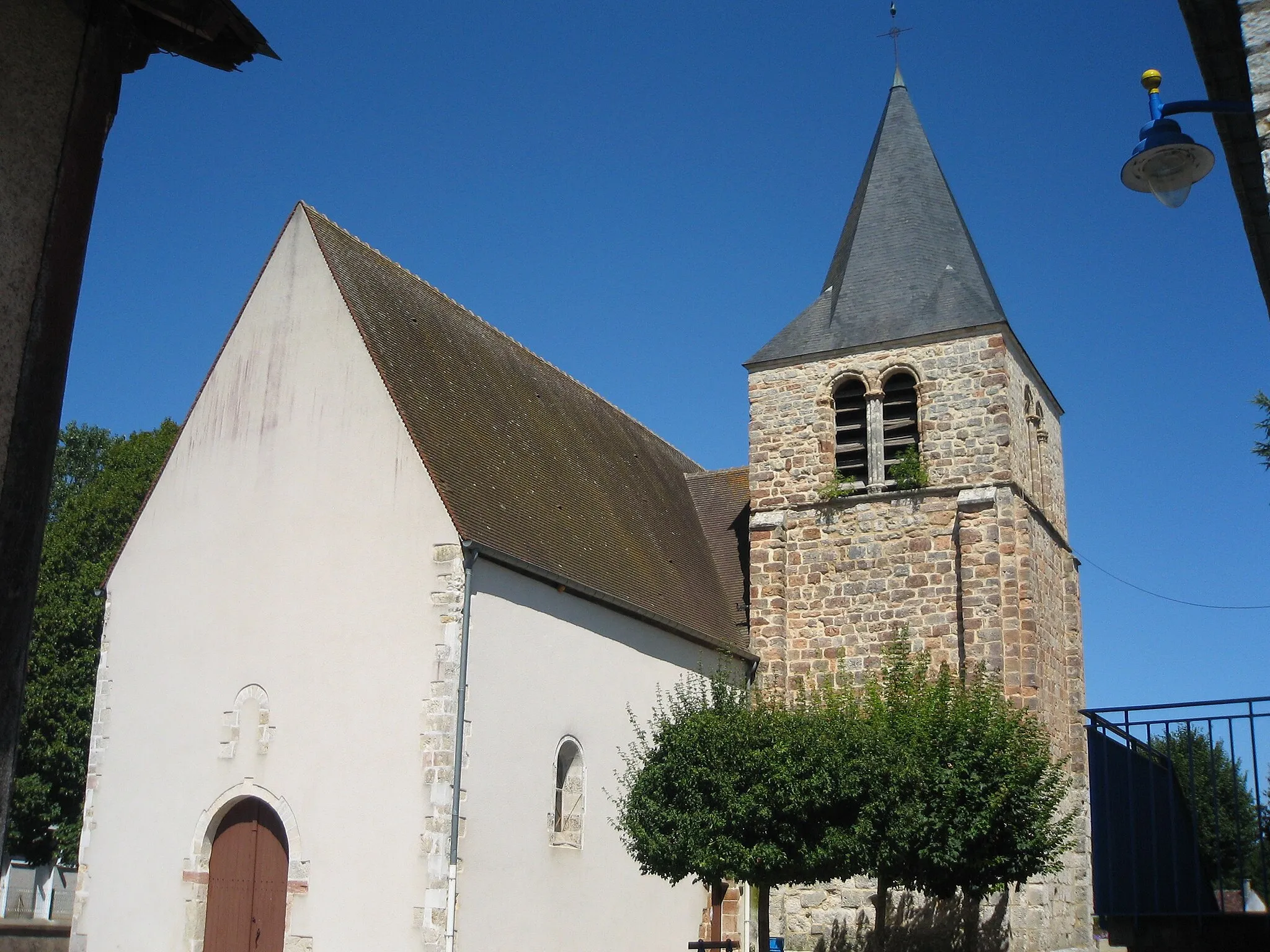 Photo showing: Eglise Saint Privé, XI°, XIII° et XIX° siècle, Lunery