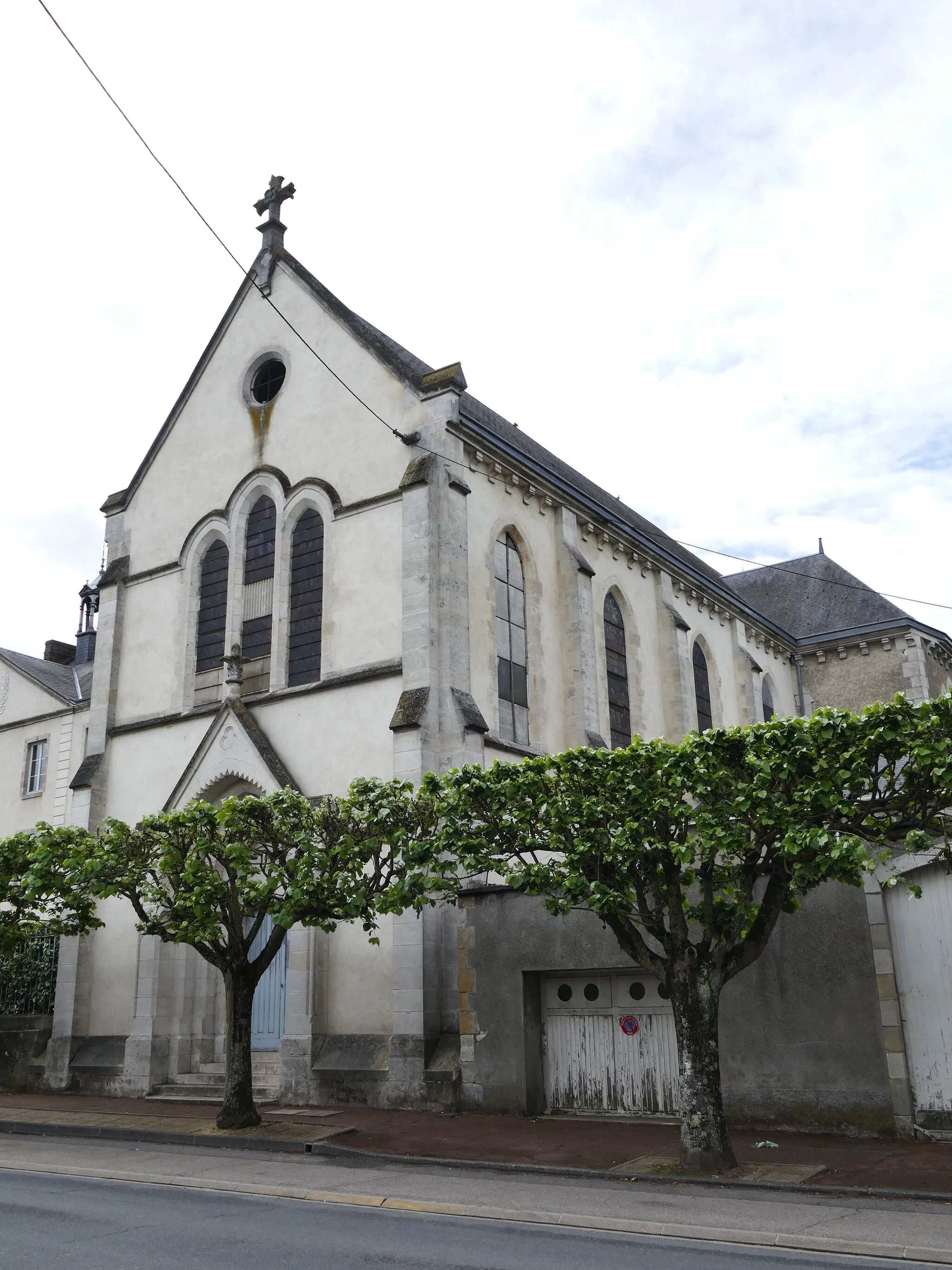 Photo showing: Chapel of Blanche de Castille high school in Pithiviers (Loiret, Centre-Val de Loire, France).