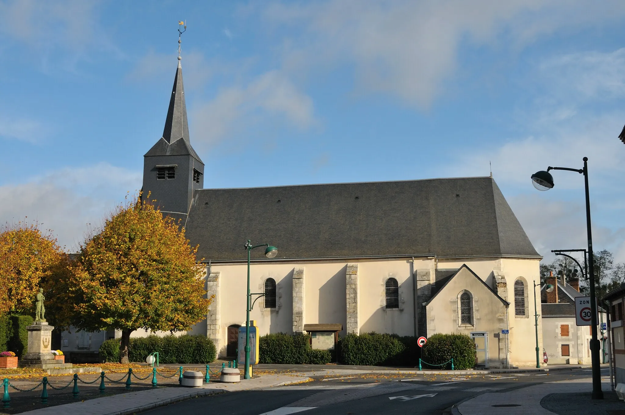 Photo showing: Église Saint-Pierre, Poilly-lez-Gien, Loiret, France