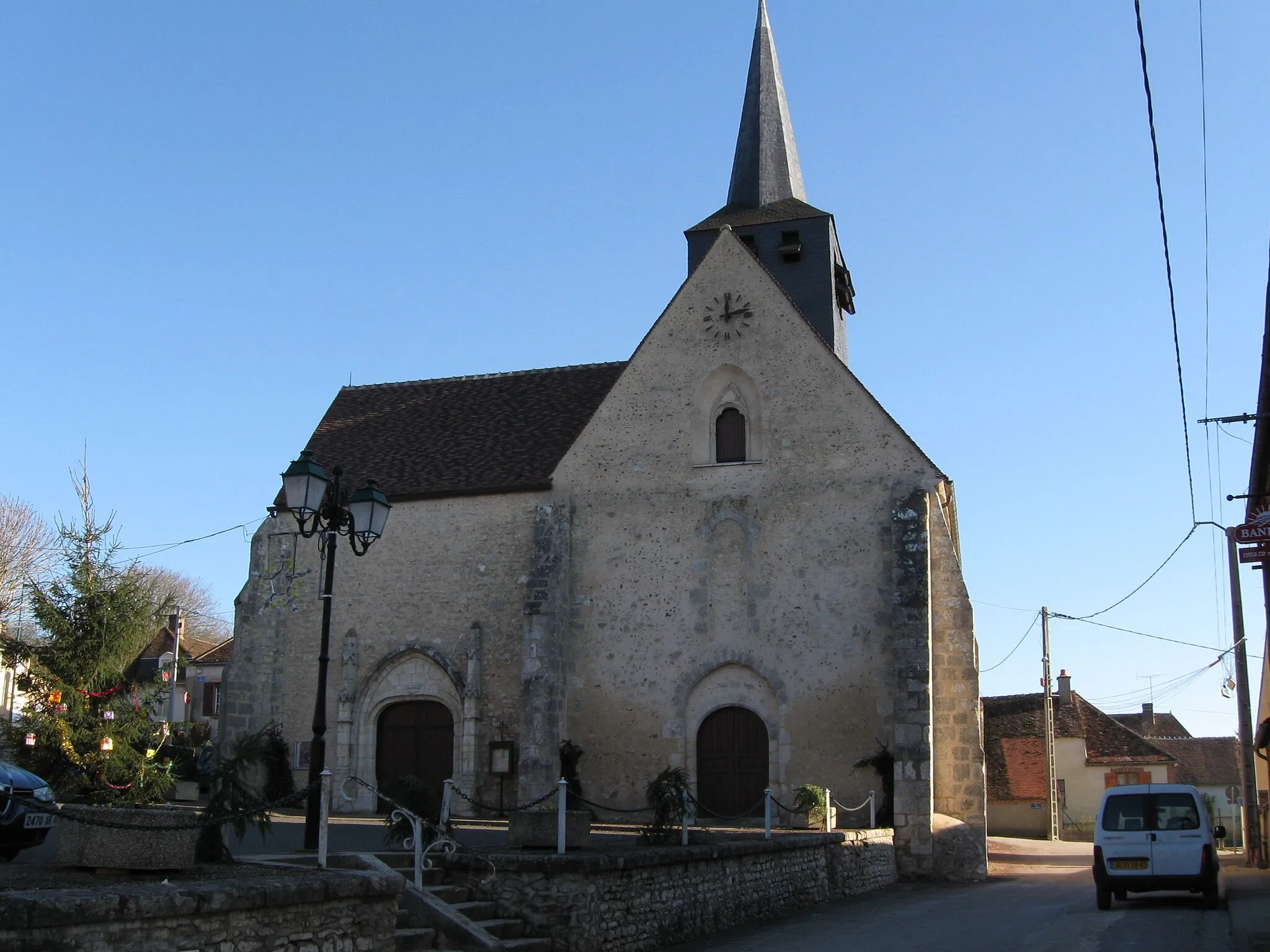 Photo showing: Saint-Germain-des-Prés, l'église.