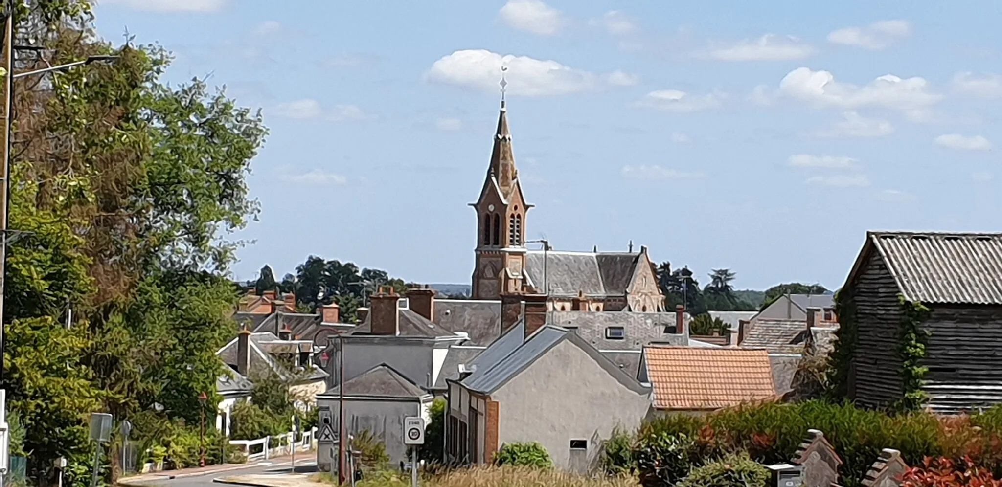 Photo showing: View of Vienne-en-Val