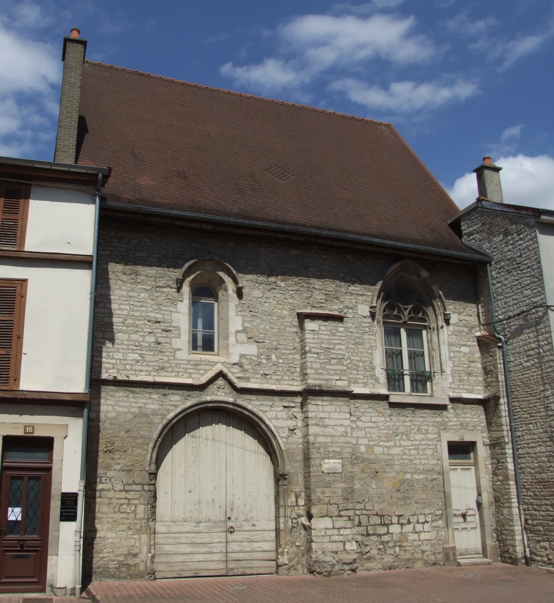 Photo showing: Chapelle templière Saint-Jean, Bar-sur-Aube, Aube, Champagne-Ardennes, FRANCE